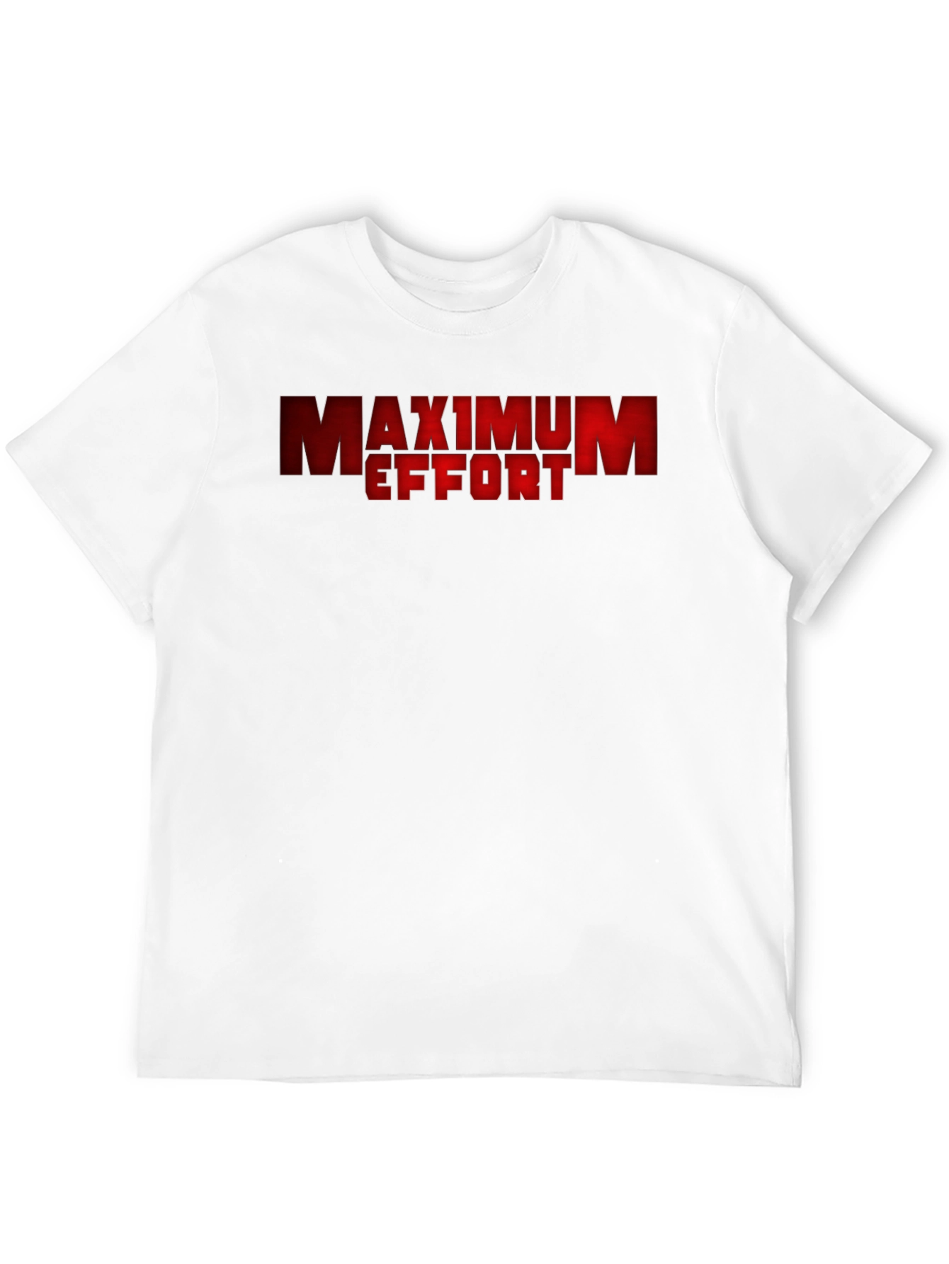 Black Maximum Effort Graphic T-Shirt - Stylish & Comfortable view 12