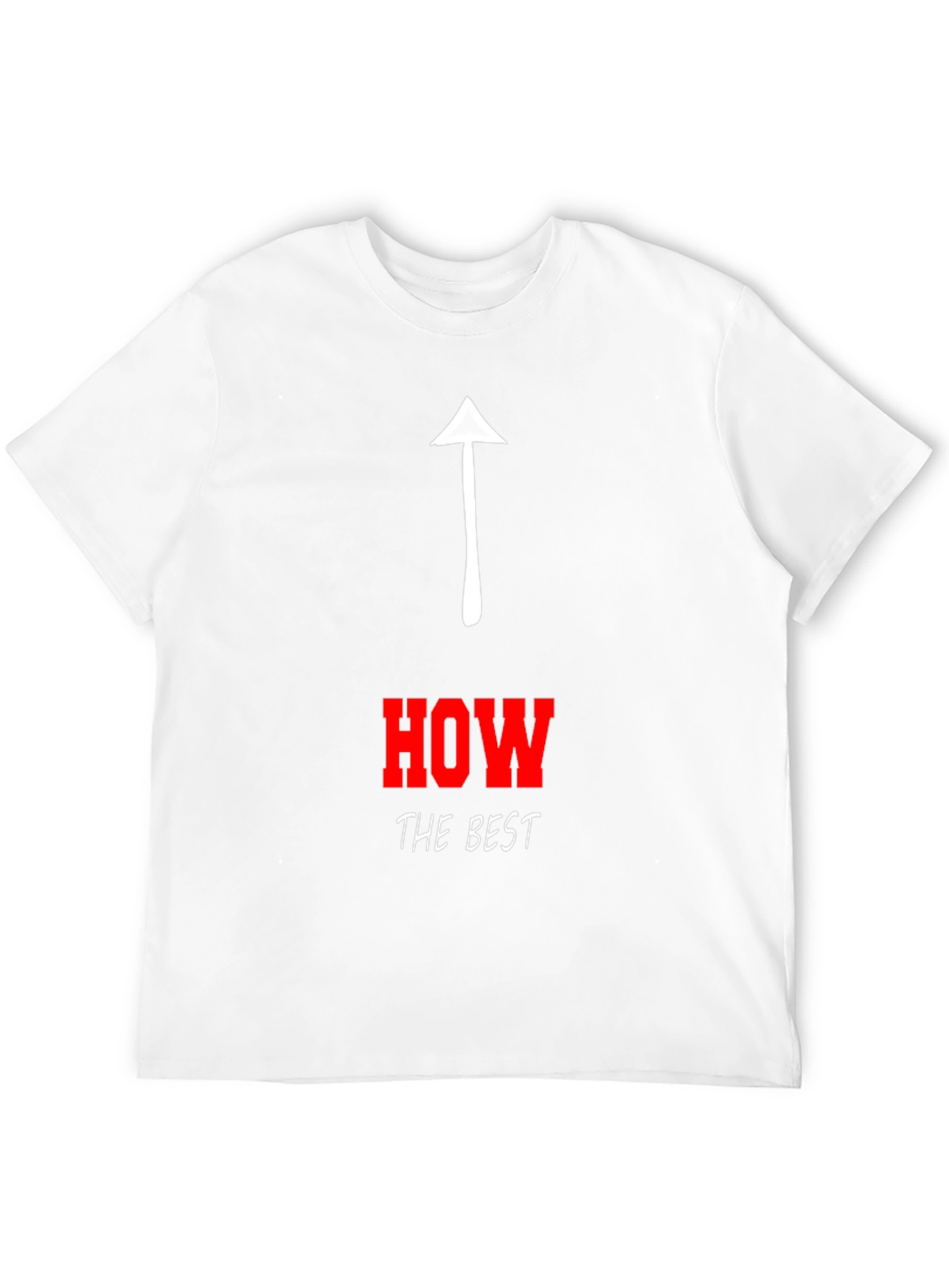 Black Humorous "How's the Best" Graphic Tee view 12