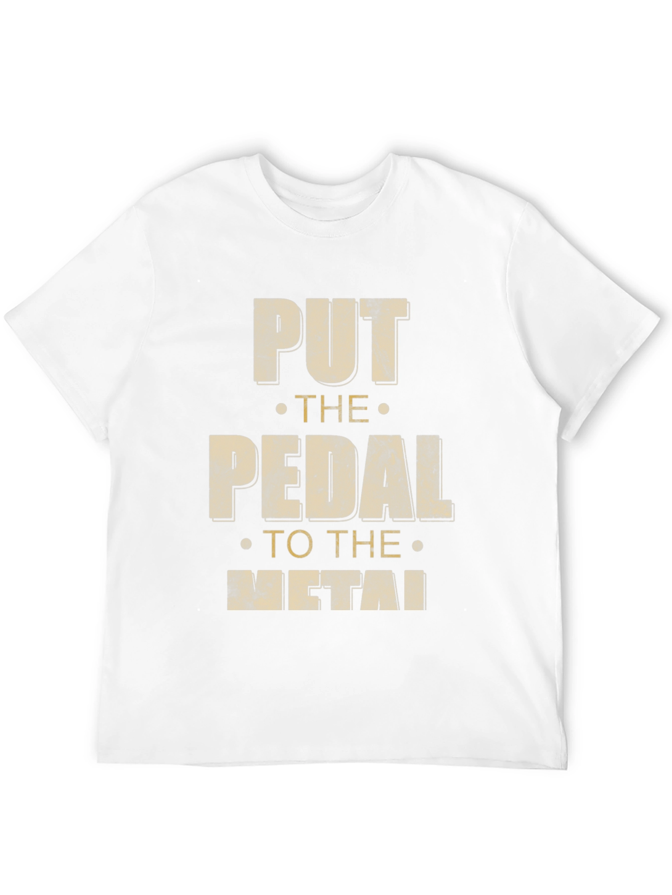 Black Put the Pedal to the Metal Graphic Tee view 12
