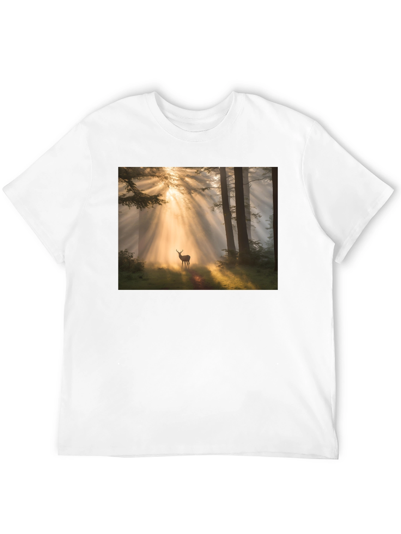 Black Forest Deer T-Shirt - Nature Lover Tee view 12