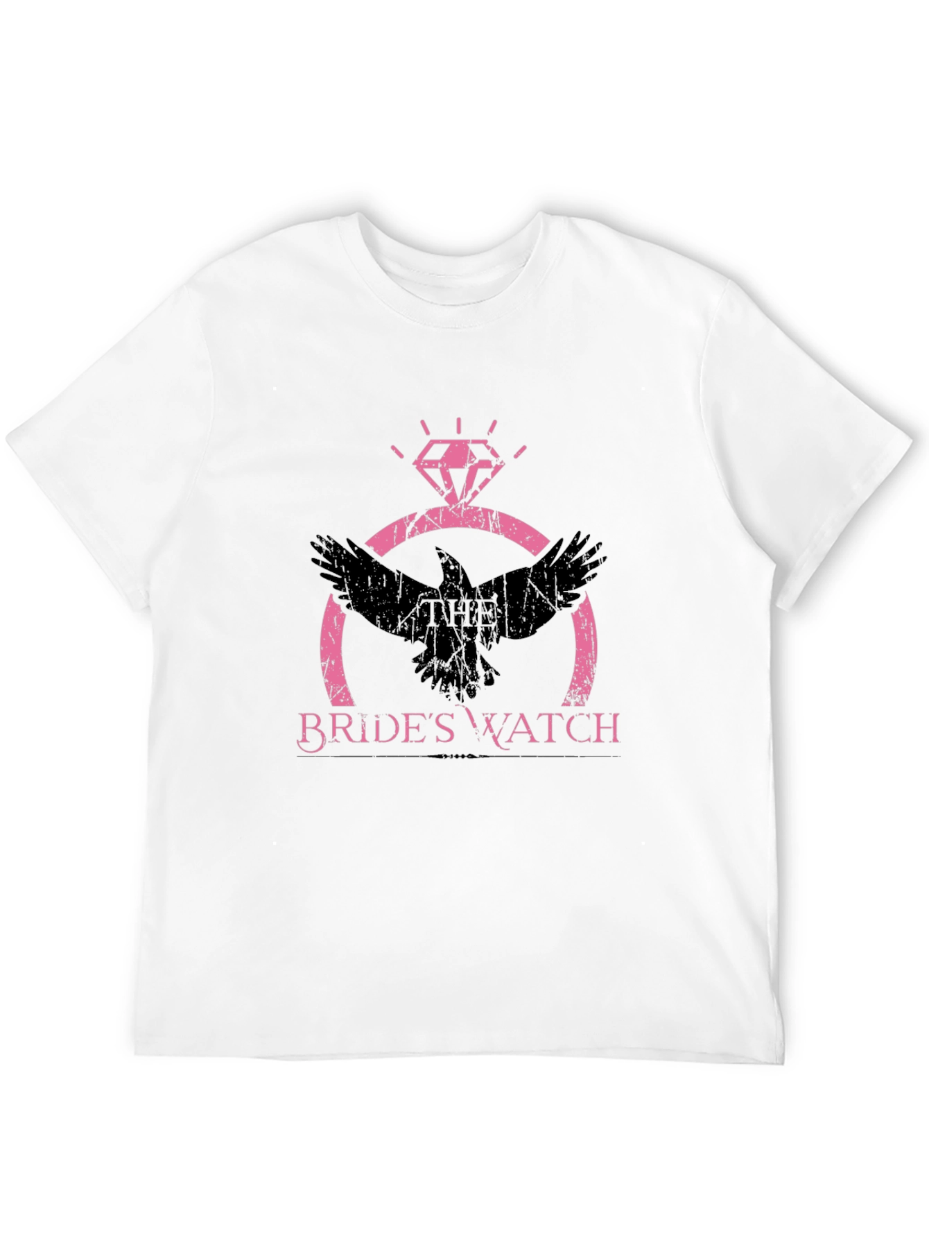 Black Bride's Watch Raven Graphic T-Shirt view 12