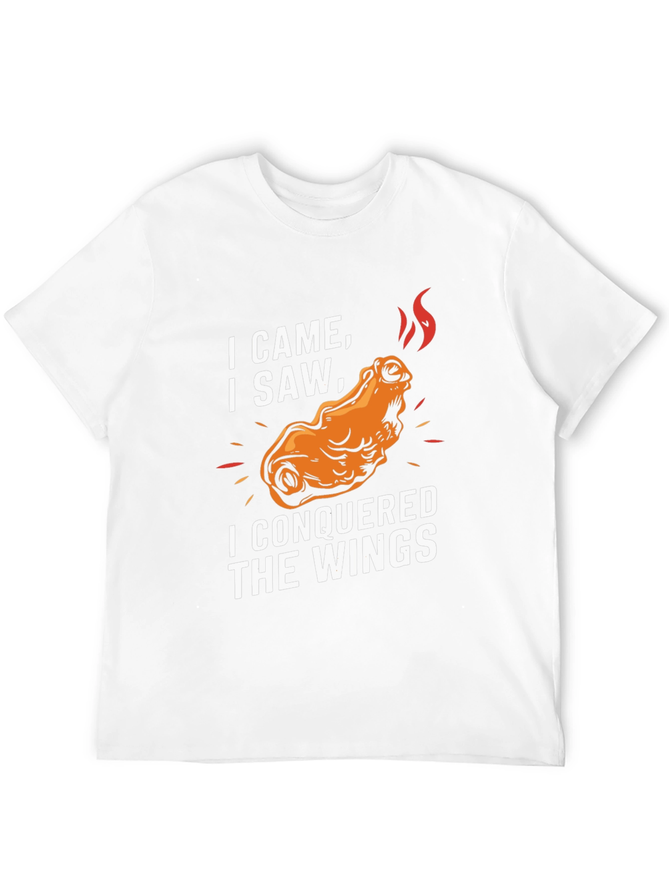 Black I Came I Saw I Conquered Wings T-Shirt - Black view 12