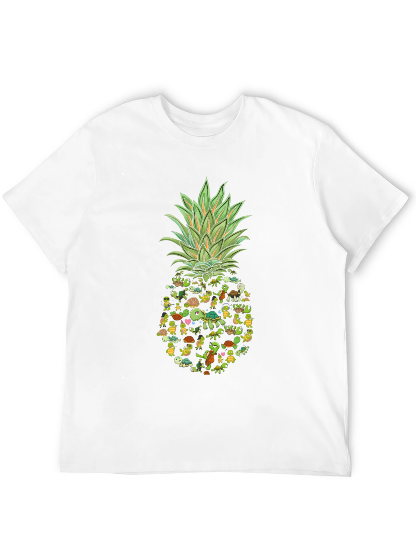Black Turtle Pineapple Graphic Tee view 12