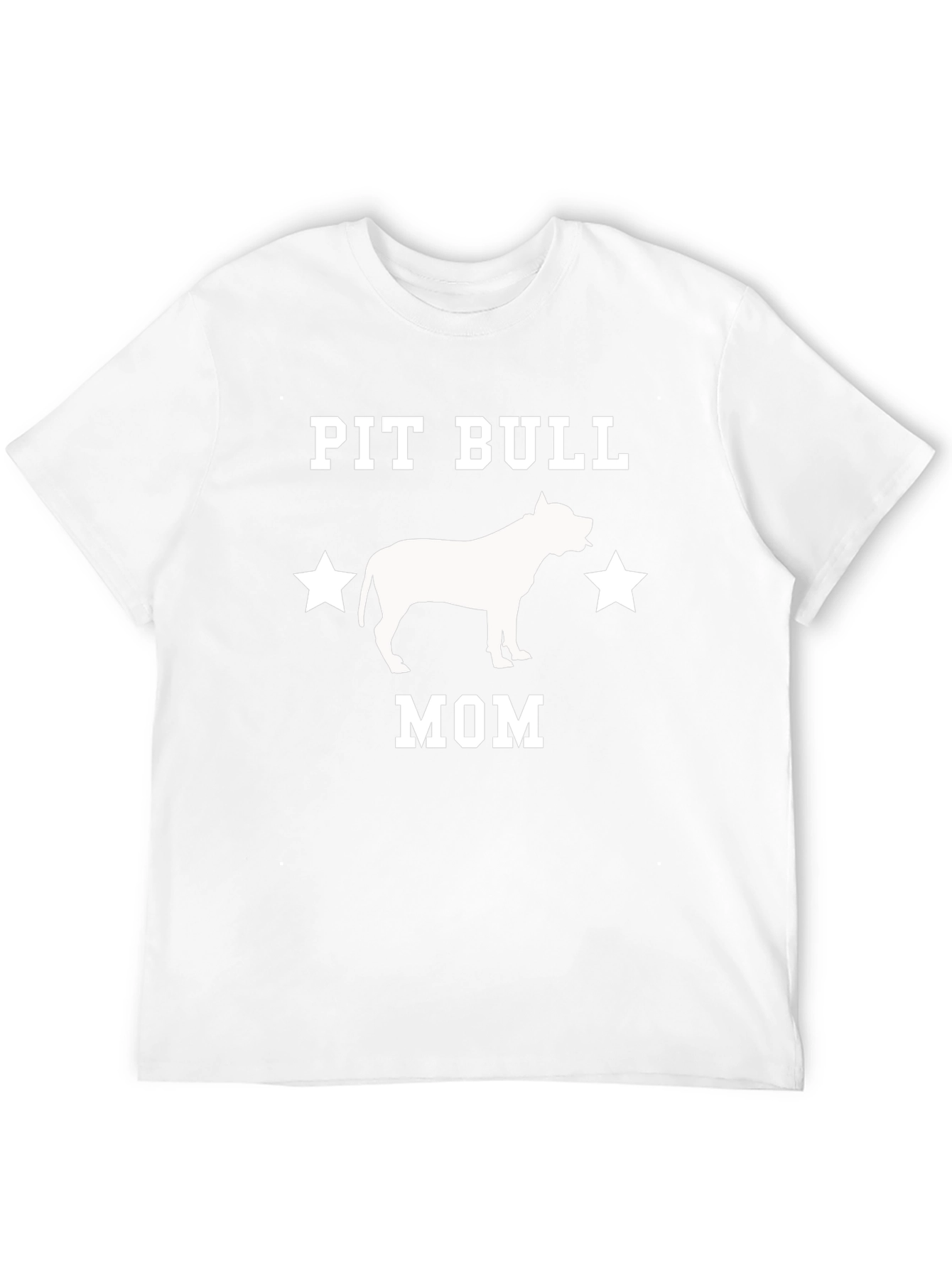 Black Pit Bull Mom Graphic T-Shirt - Dog Lover Tee view 12