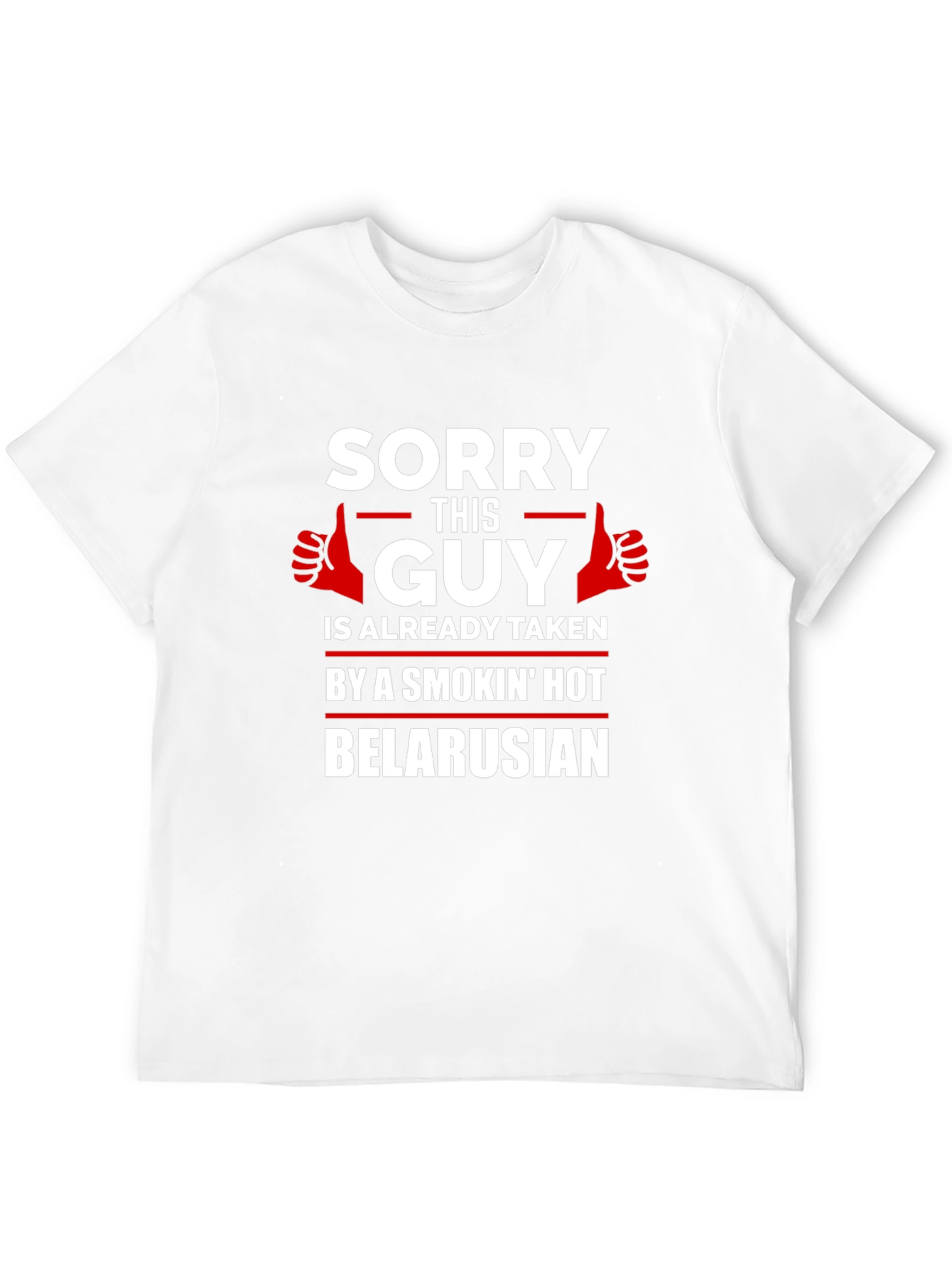 Black Sorry This Guy Is Taken T-Shirt Belarus view 12