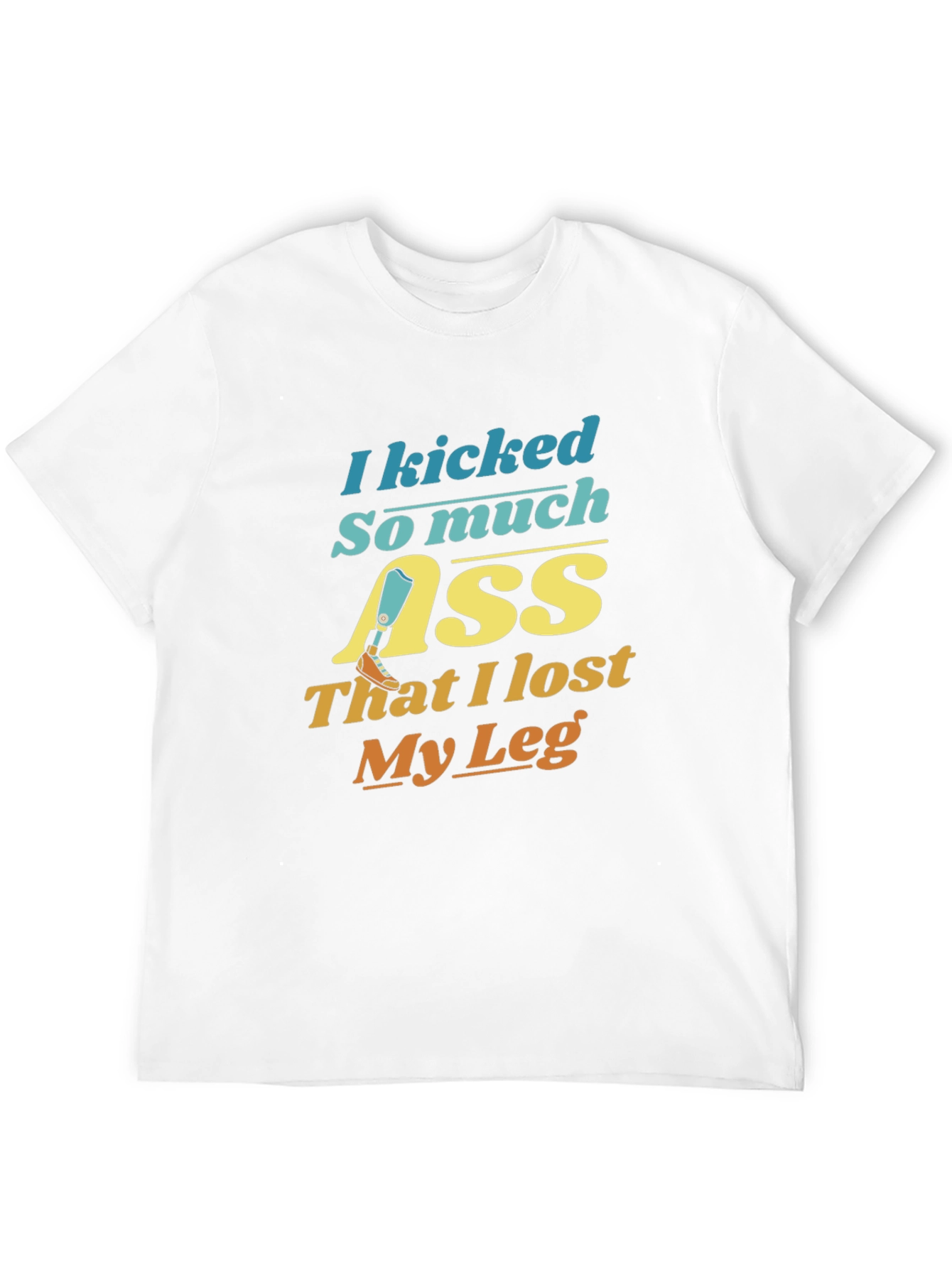 Black I Kicked So Much Ass T-Shirt view 12