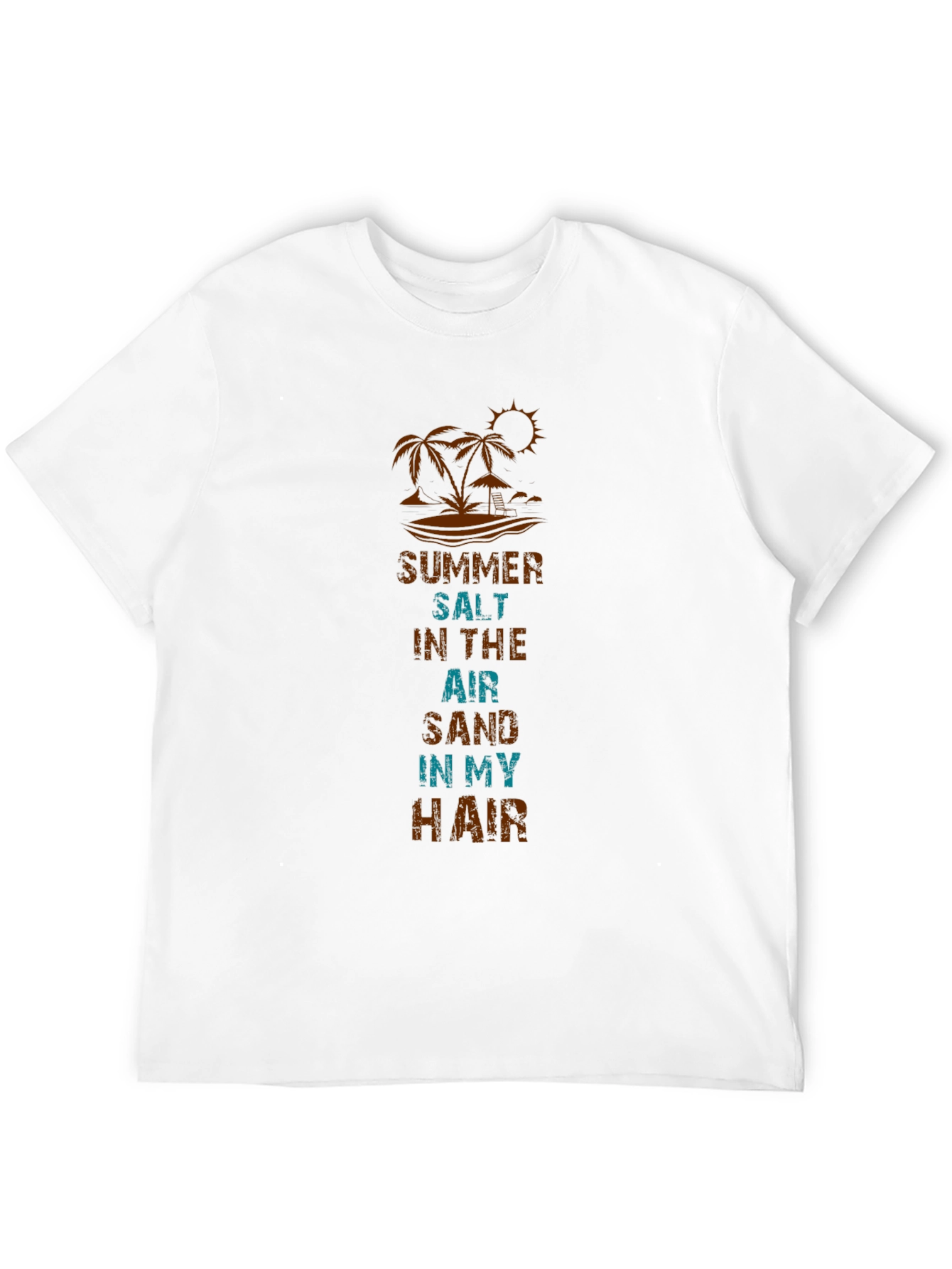 Black Summer Salt in the Air Graphic Tee view 12