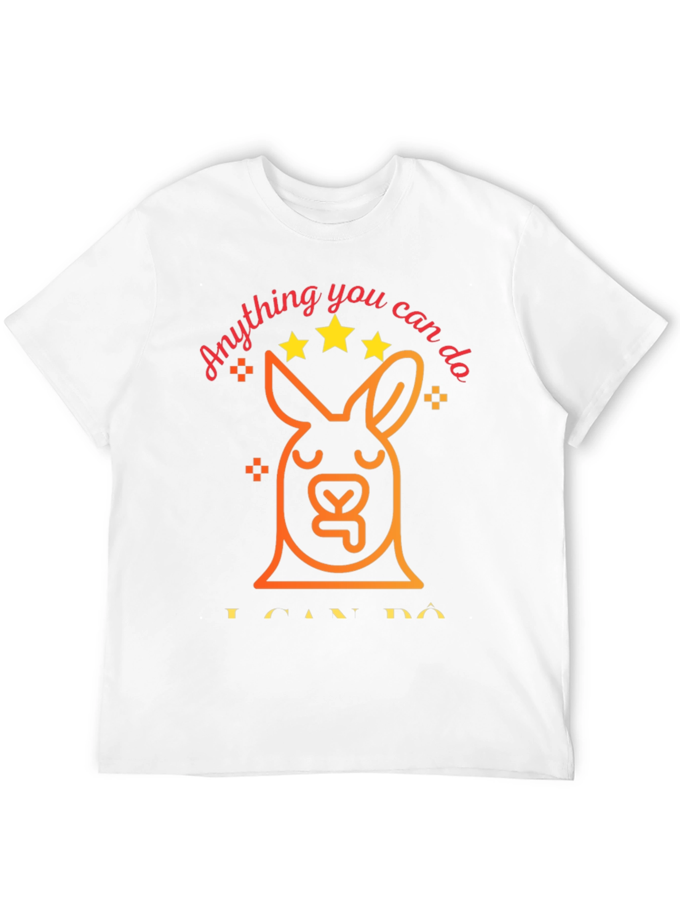 Black Funny Kangaroo Graphic T-Shirt - Anything You Can Do view 12