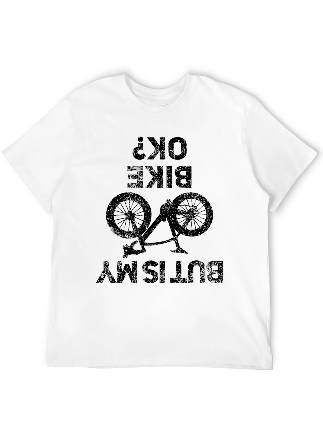 Black Bike OK? My Butt Is T-Shirt view 12