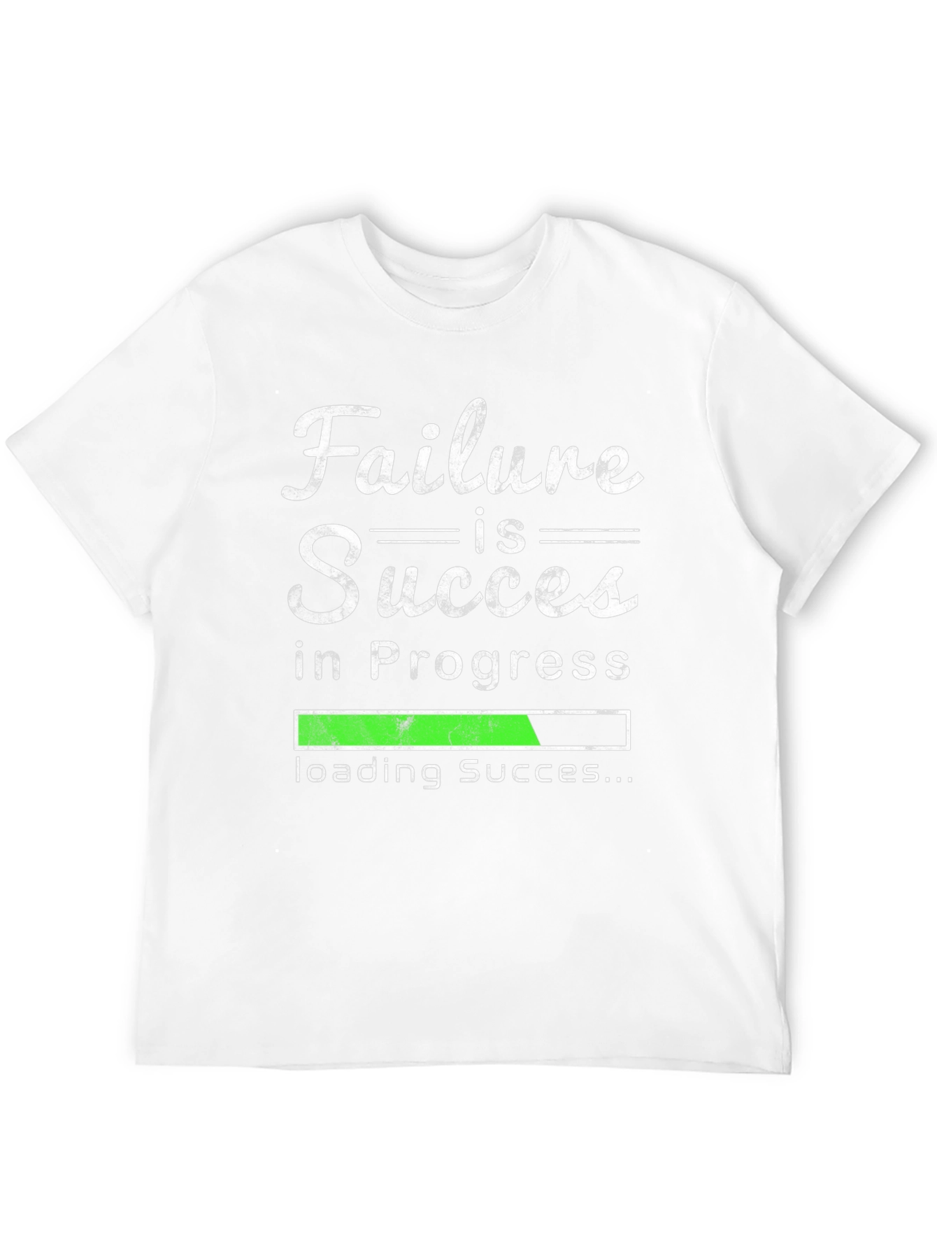 Black Failure is Success in Progress T-Shirt view 12