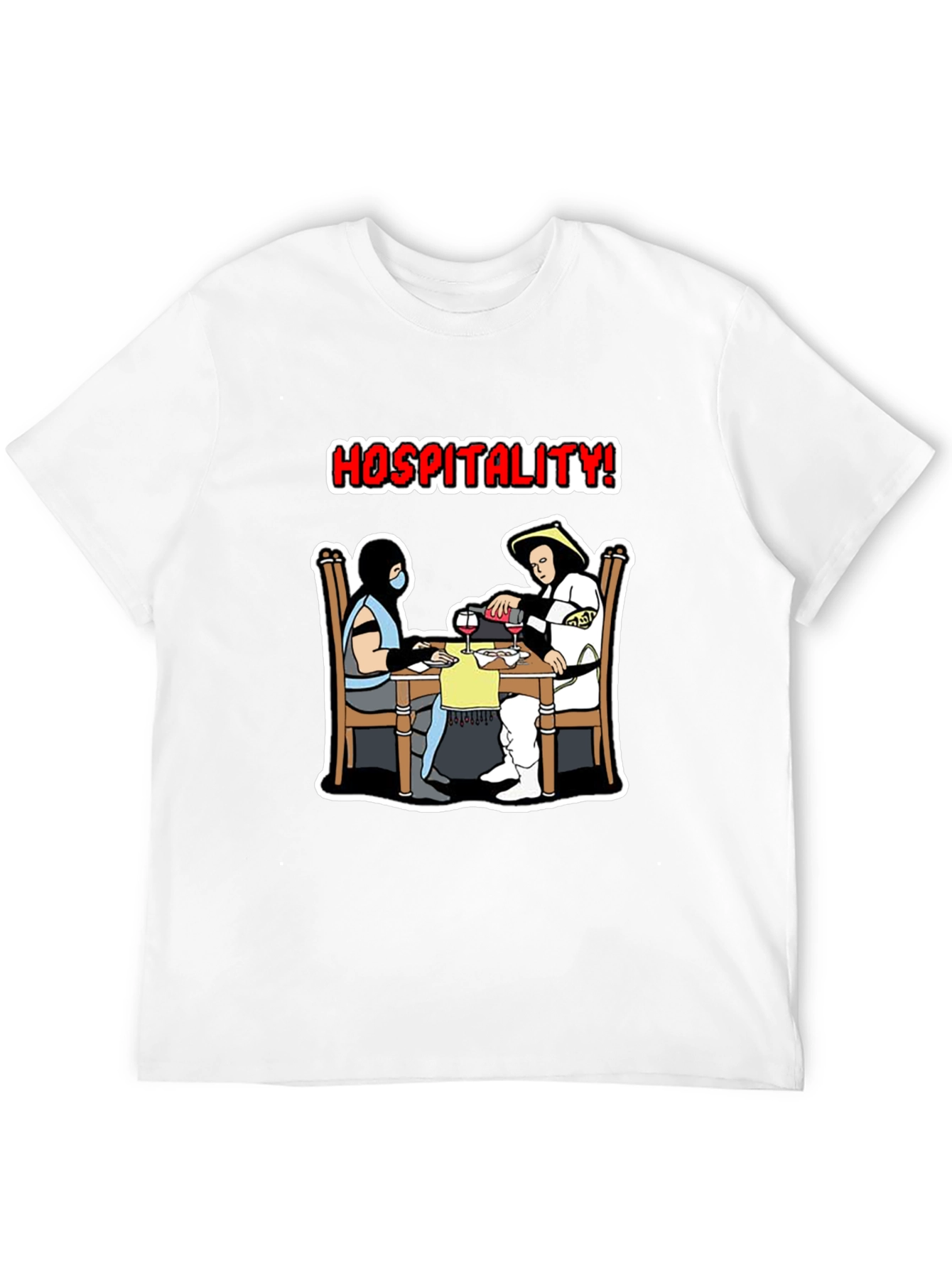 Black Hospitality Mortal Kombat T-Shirt view 12