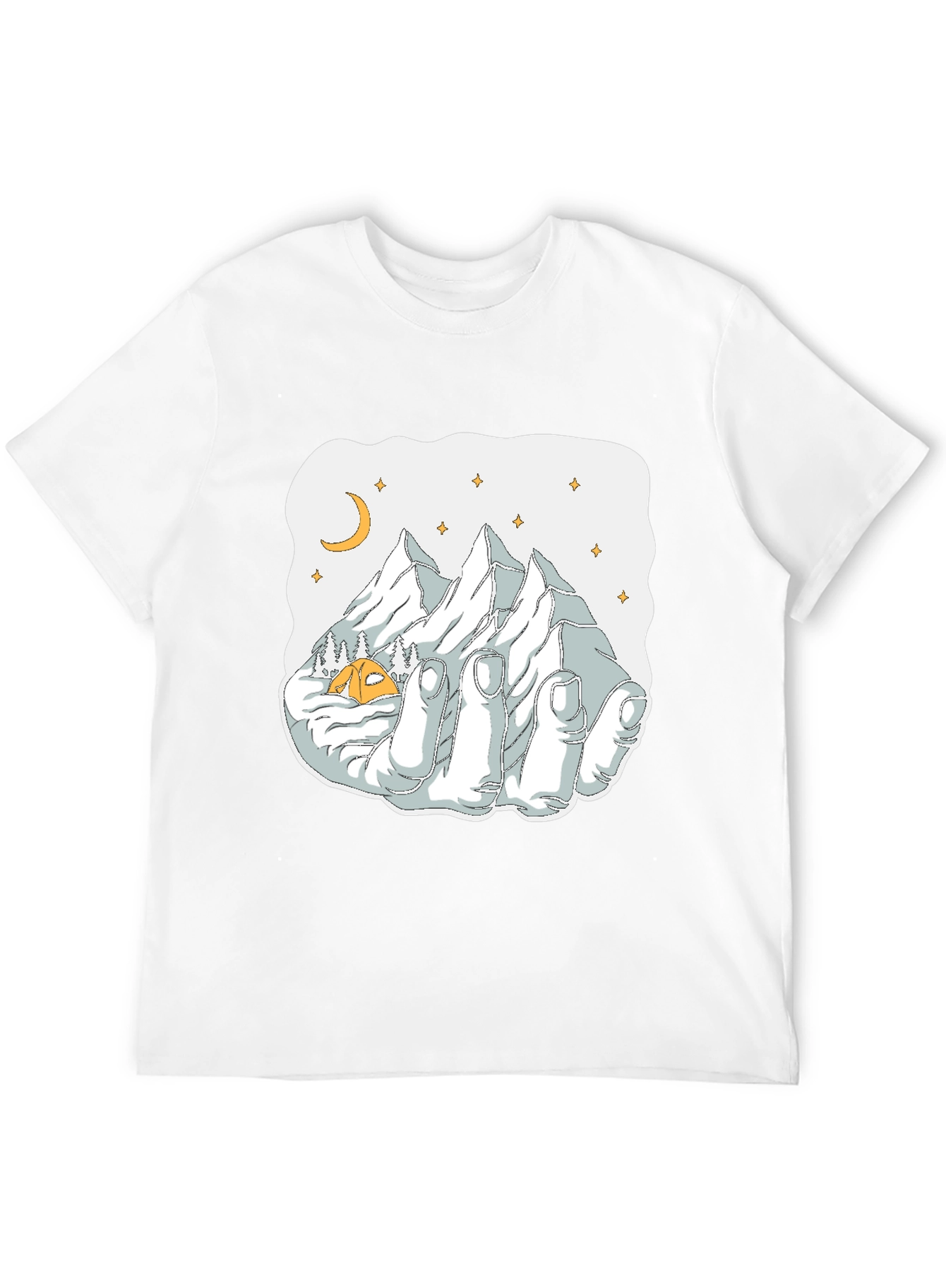 Black Mountain Hand Graphic Tee view 12