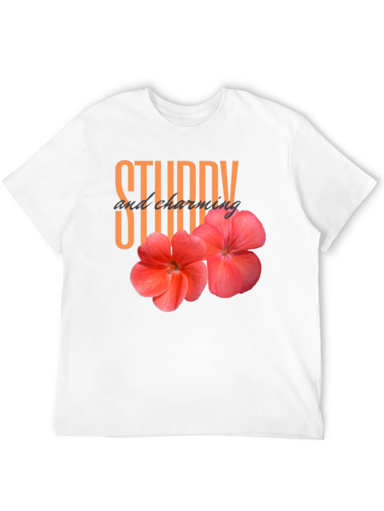 Black Sturdy & Charming Graphic Tee view 12