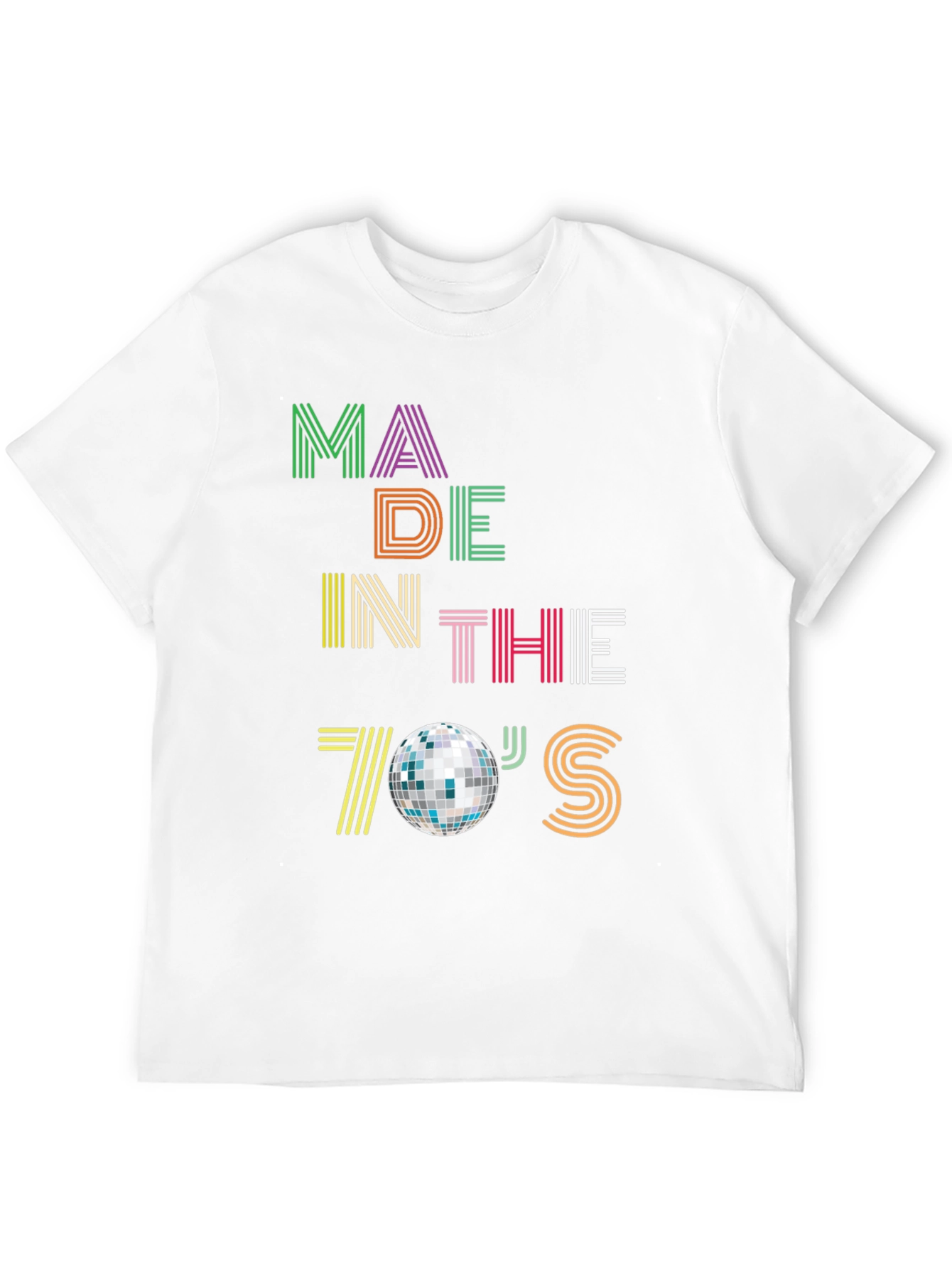 Black Made in the 70's Disco T-Shirt view 12