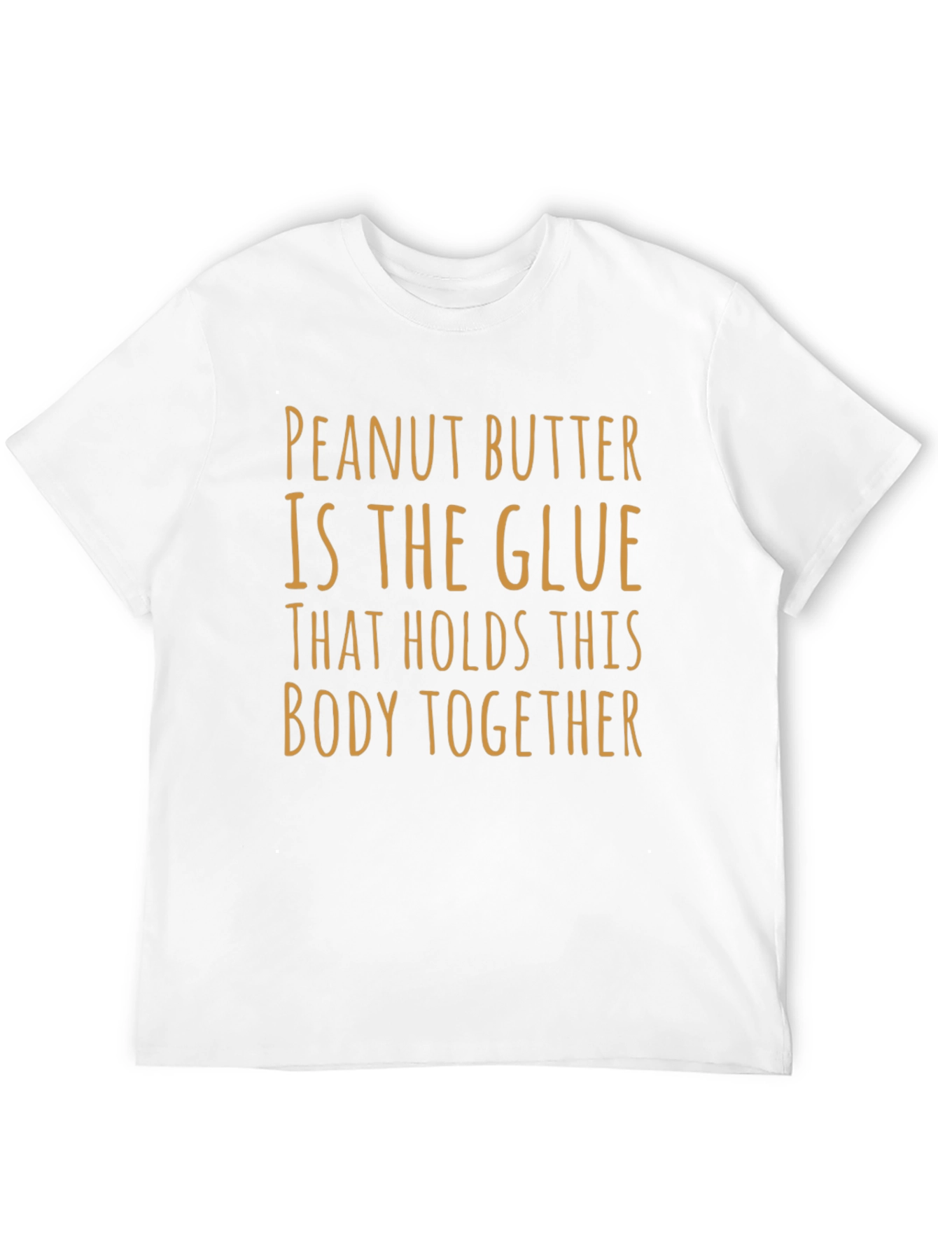 Black Peanut Butter Glue Body Together Graphic Tee view 12