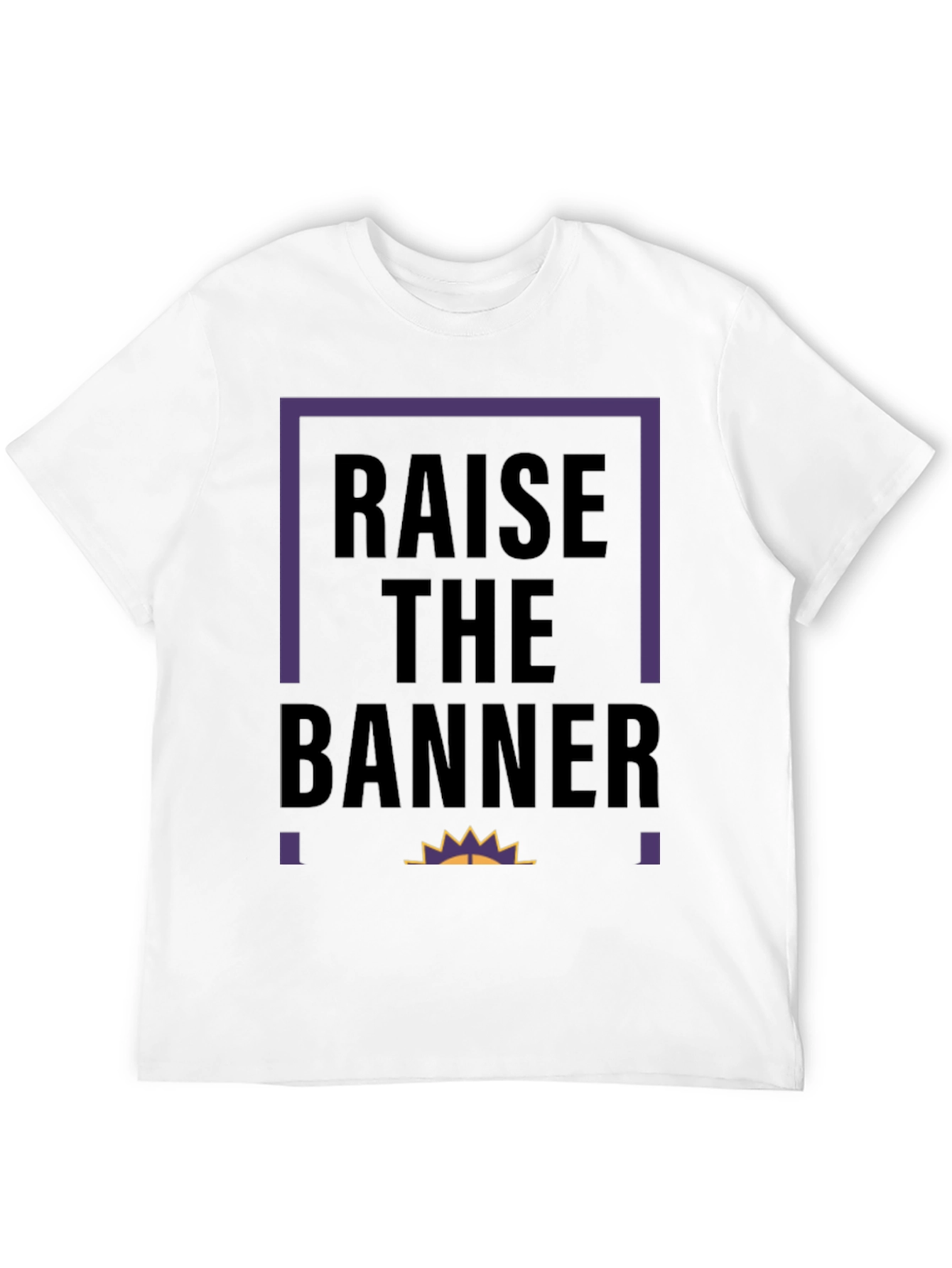 Black Raise The Banner Graphic Tee view 12