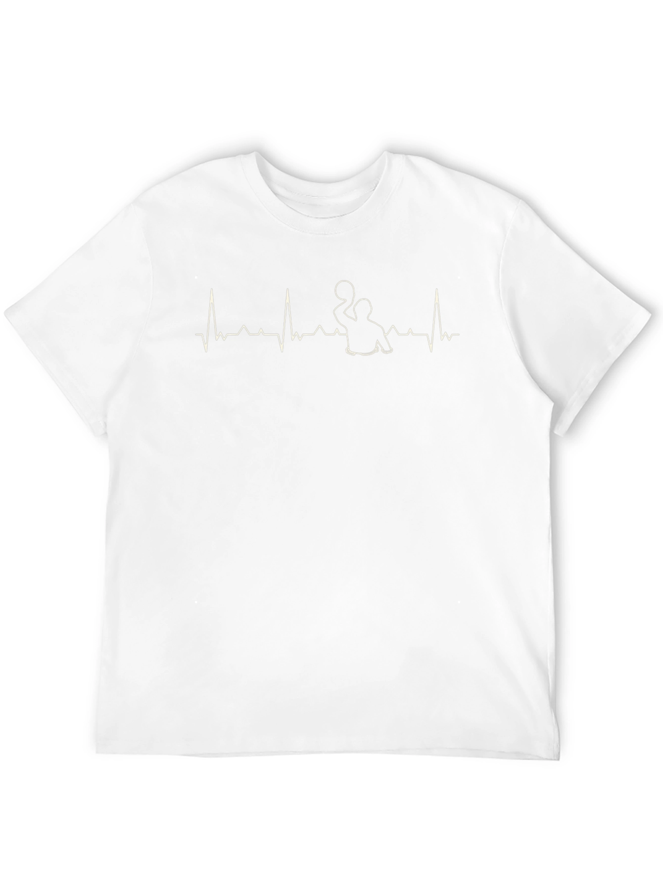 Black Water Polo Heartbeat T-Shirt view 12