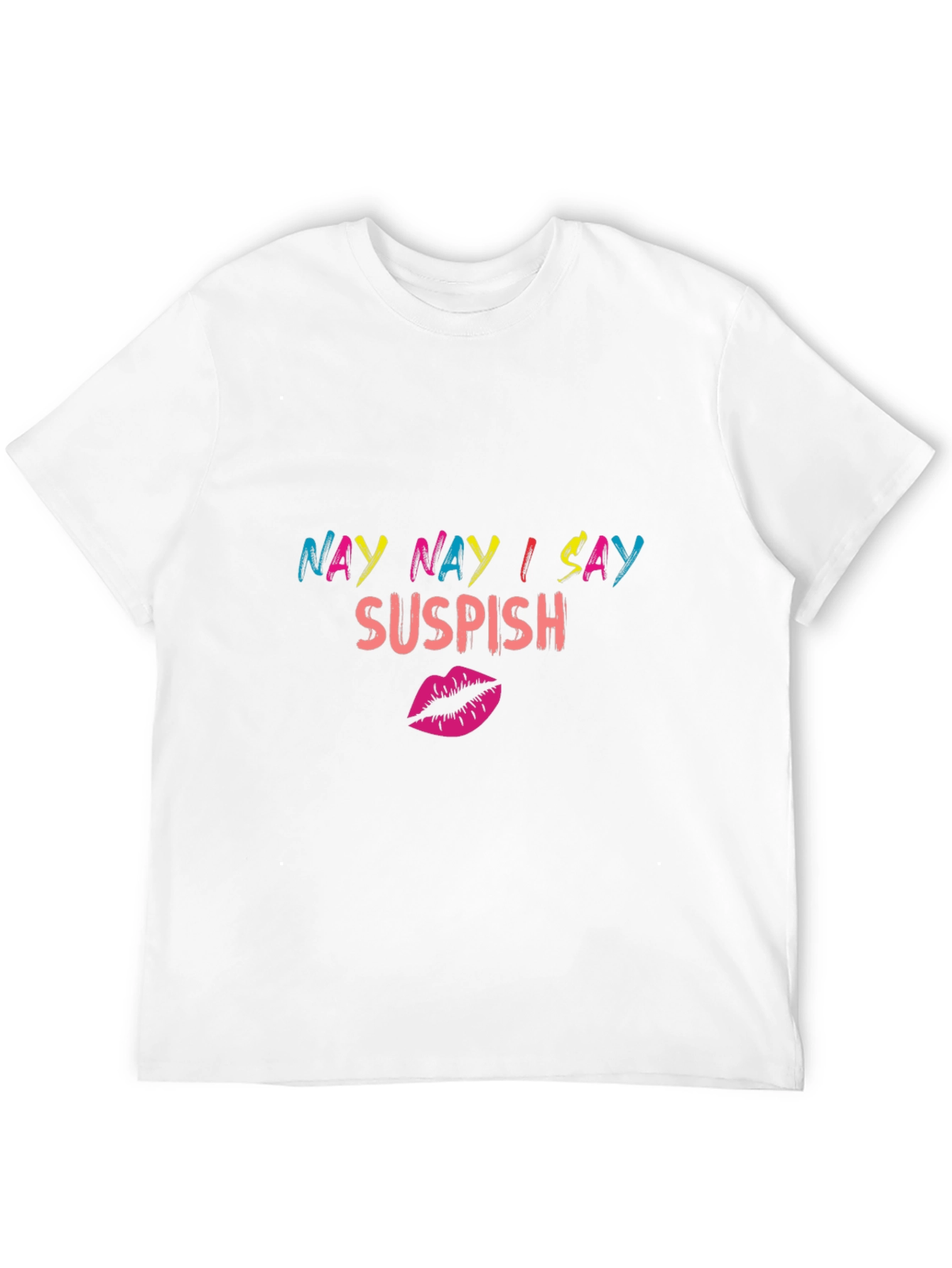 Black Nay Nay I Say Suspish Graphic T-Shirt view 12