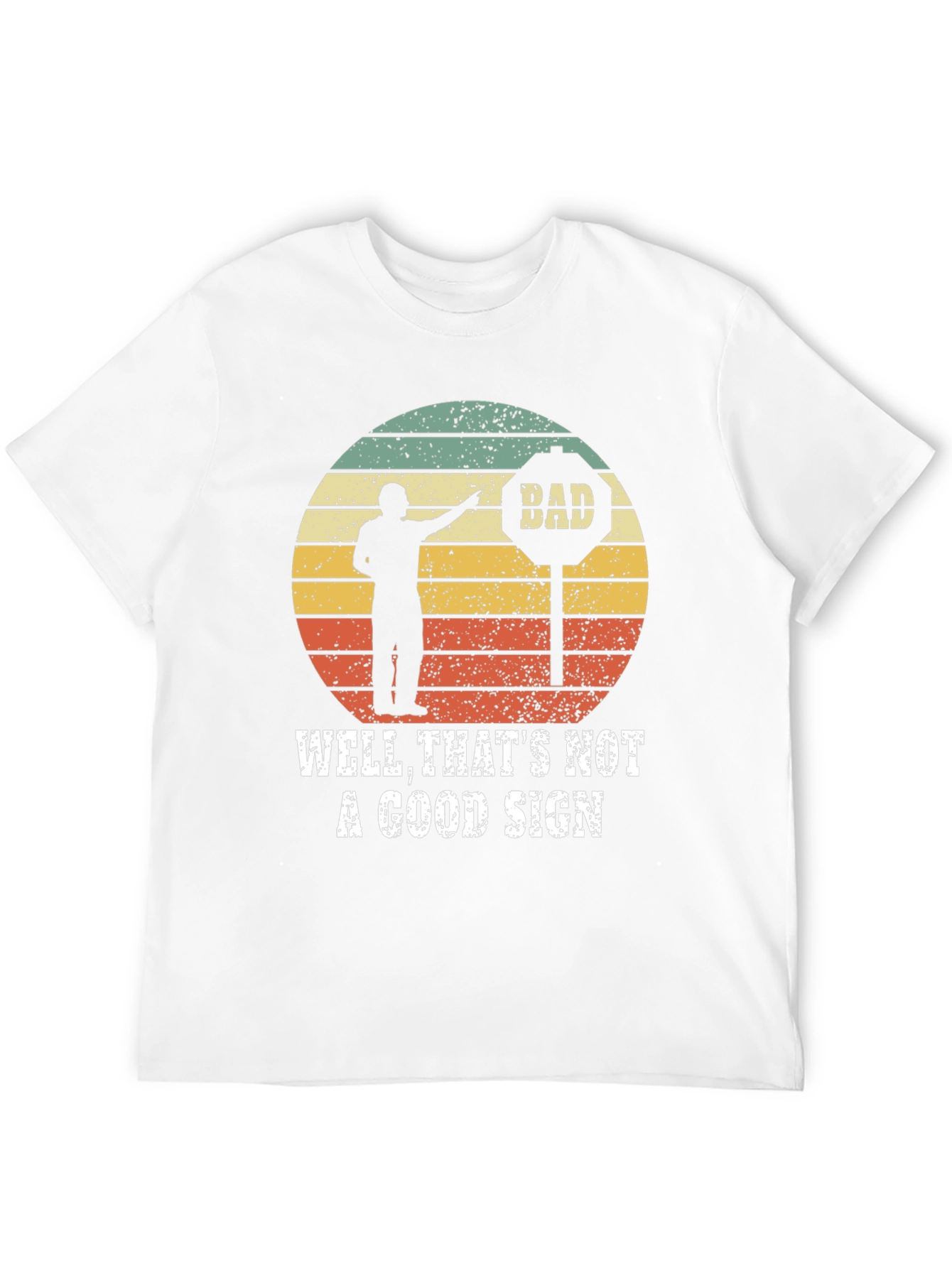 Black Well That's Not a Good Sign T-Shirt view 12