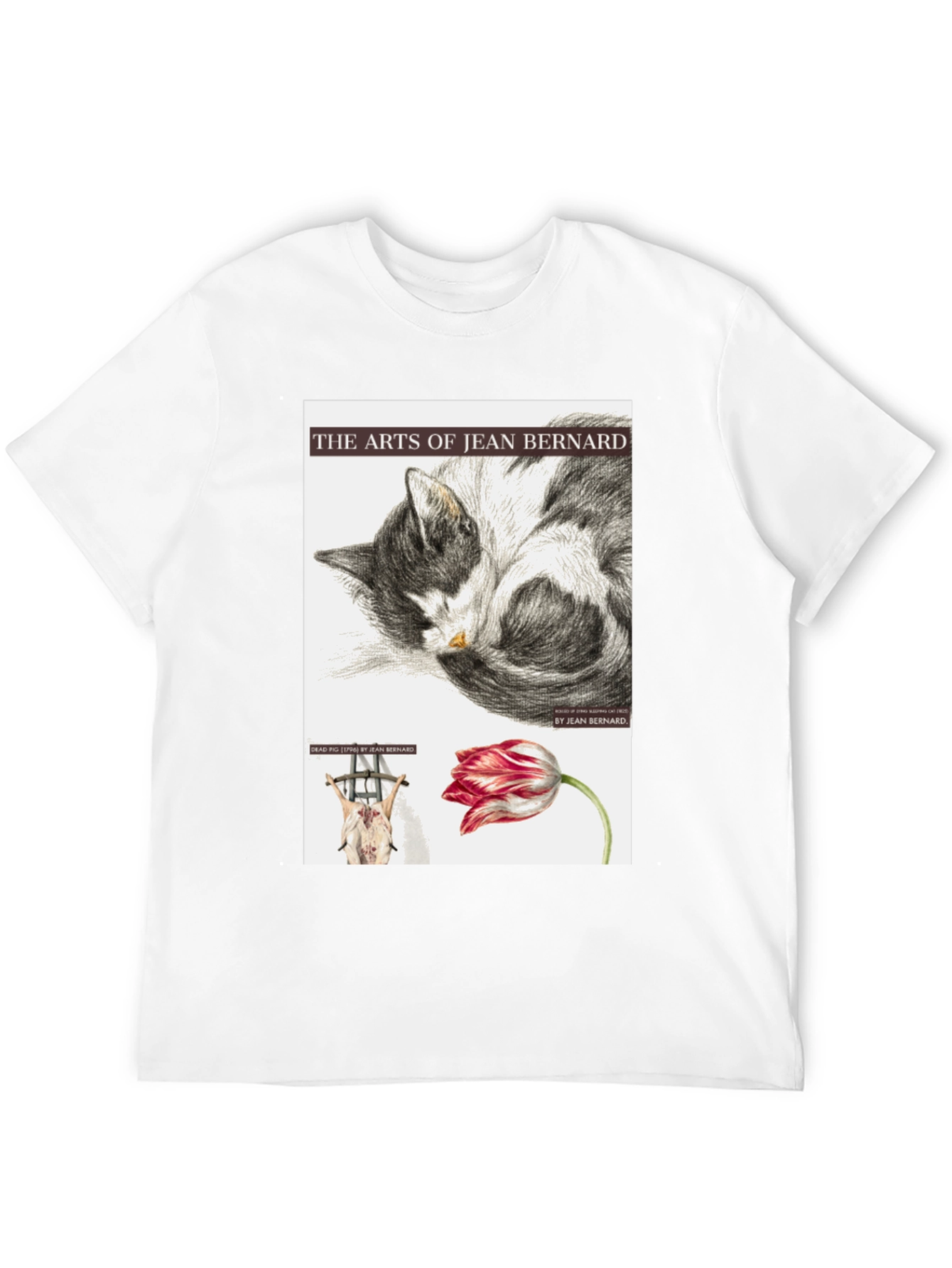 Black The Arts of Jean Bernard Graphic Tee view 12