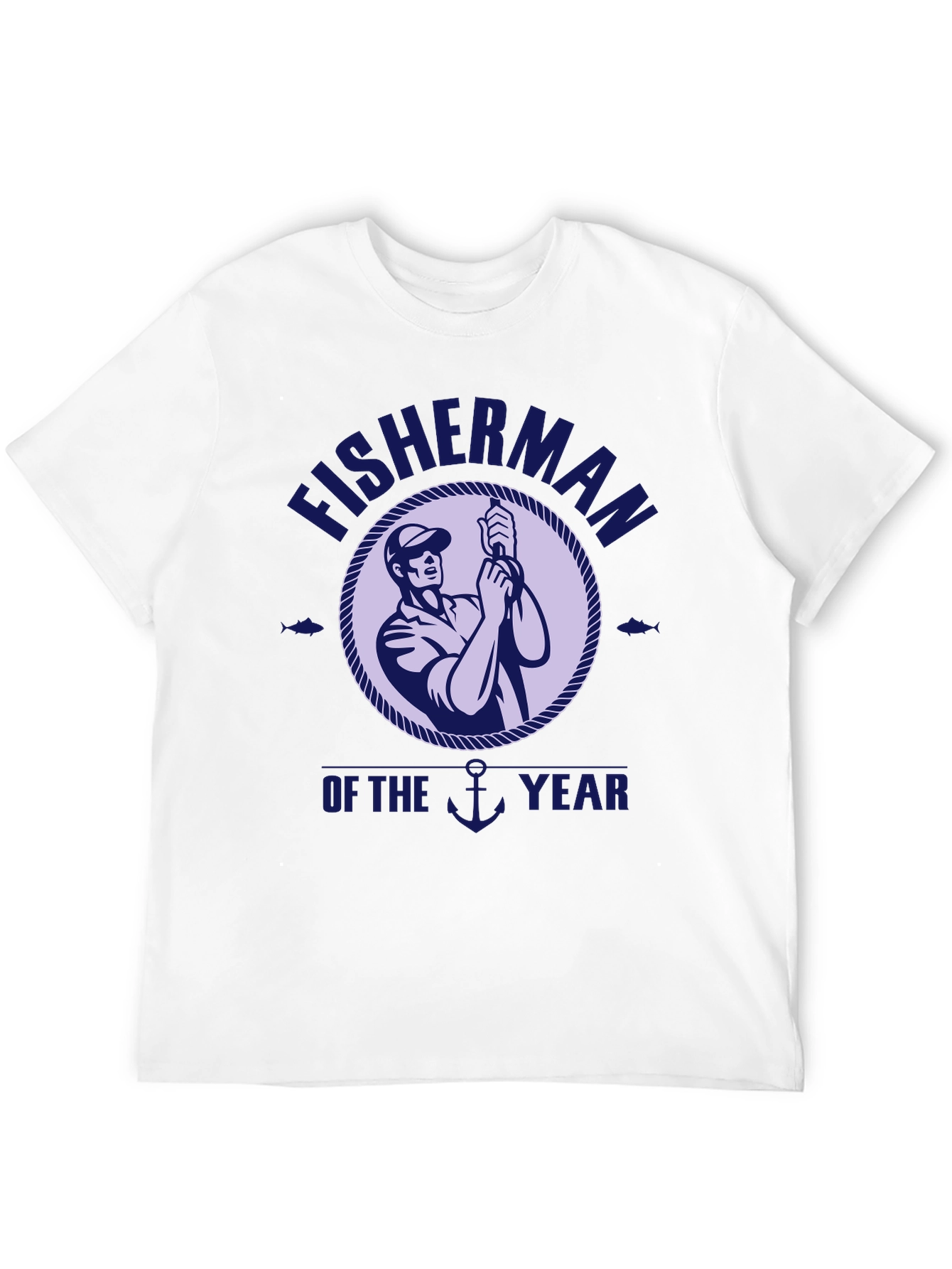 Fisherman of the Year Graphic T-Shirt - Black - 12