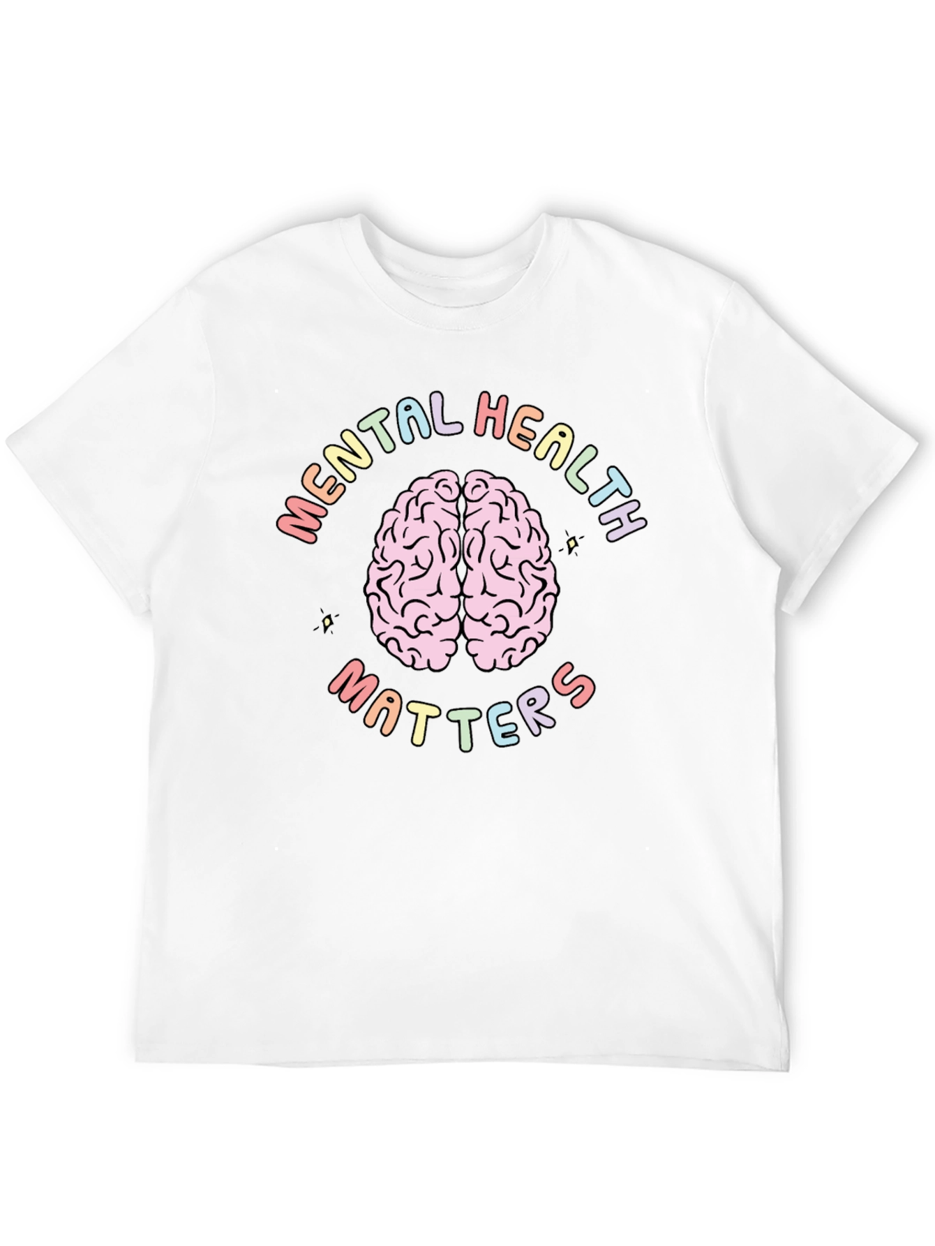 Black Mental Health Matters Graphic Tee view 12