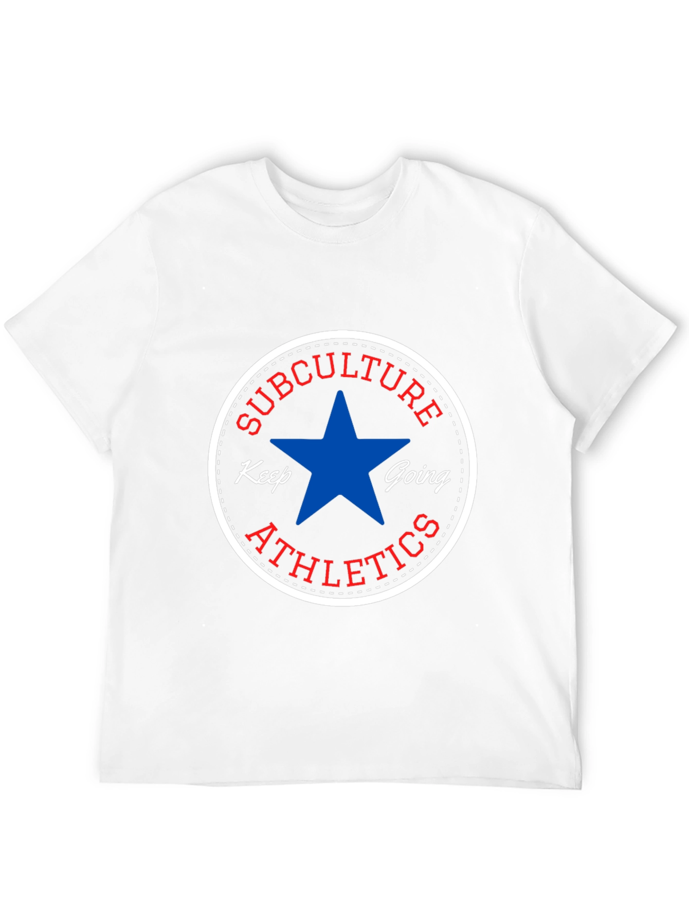 Black Subculture Athletics T-Shirt - Keep Going view 12
