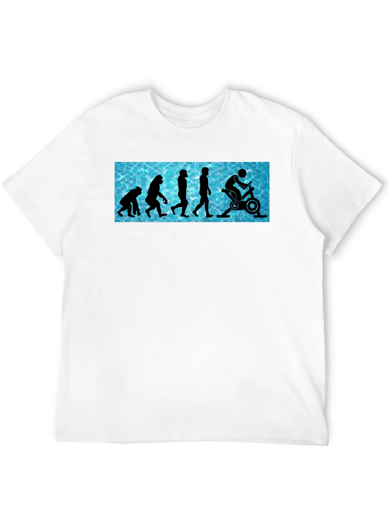 Black Evolution of Fitness T-Shirt - Funny Gym Workout Tee view 12