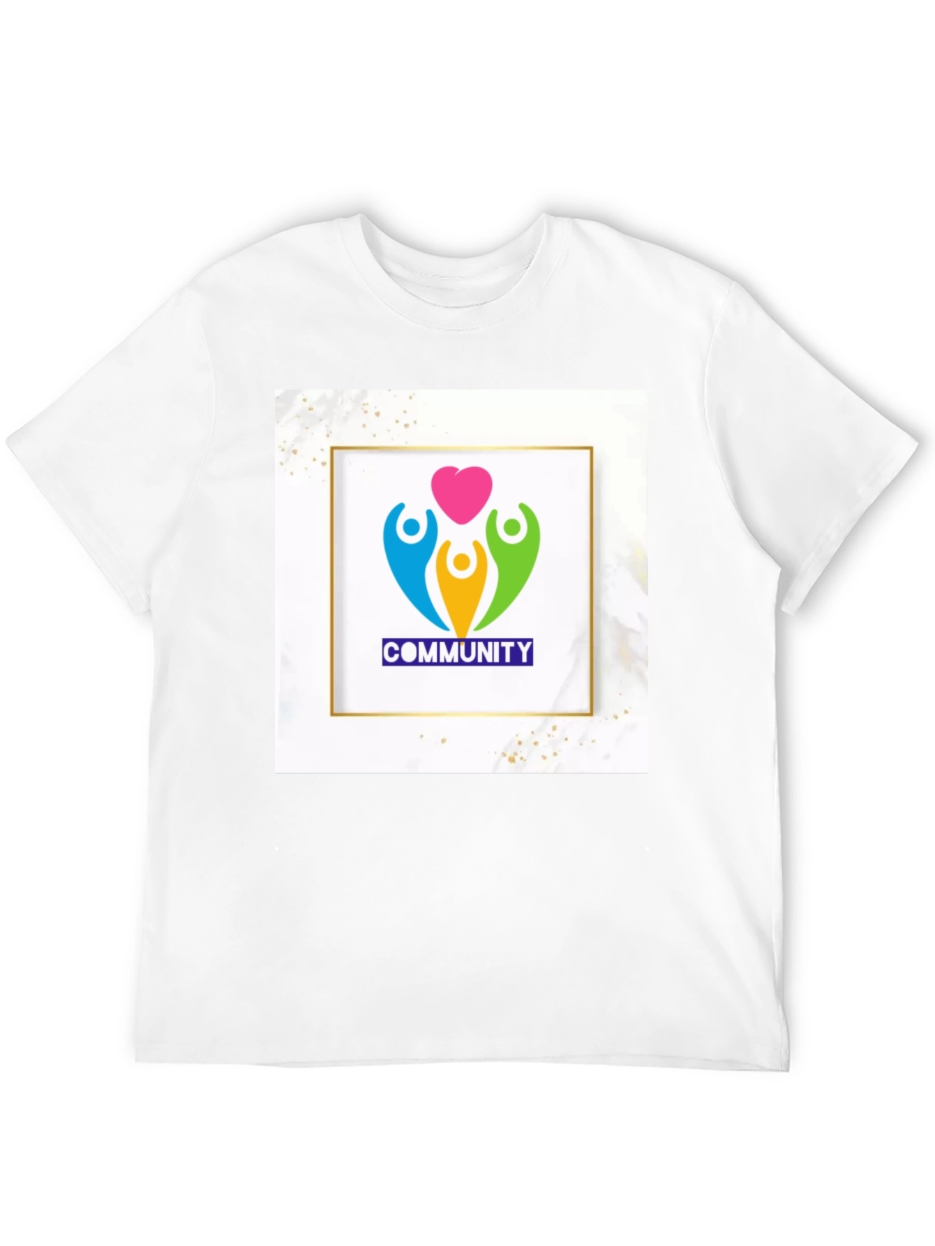 Community Love Graphic T-Shirt - Black - 12