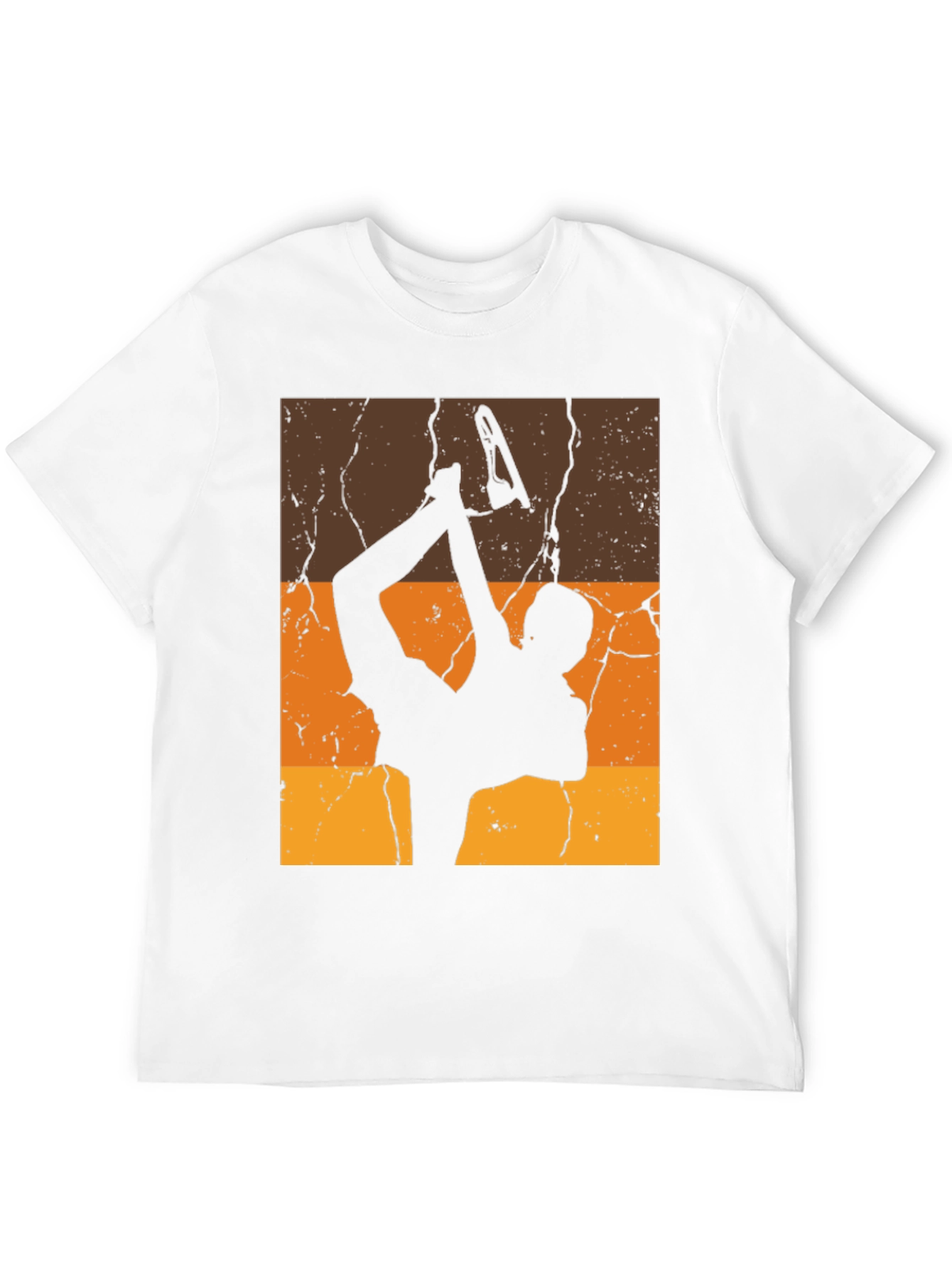 Black Retro Figure Skating T-Shirt view 12