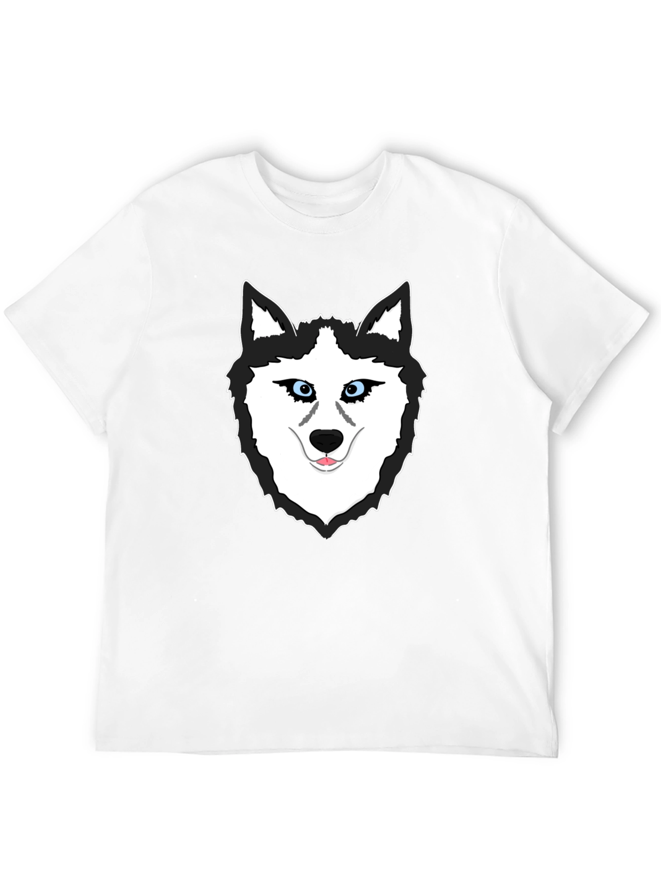 Black Cool Husky Graphic T-Shirt - Black view 12