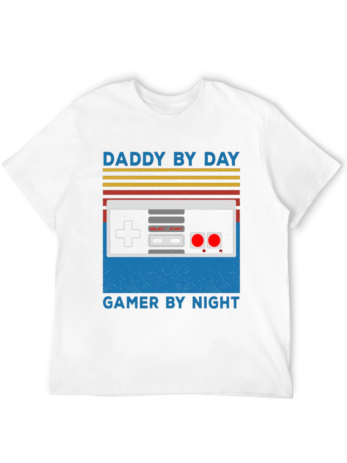 Daddy By Day Gamer By Night Graphic Tee - 12