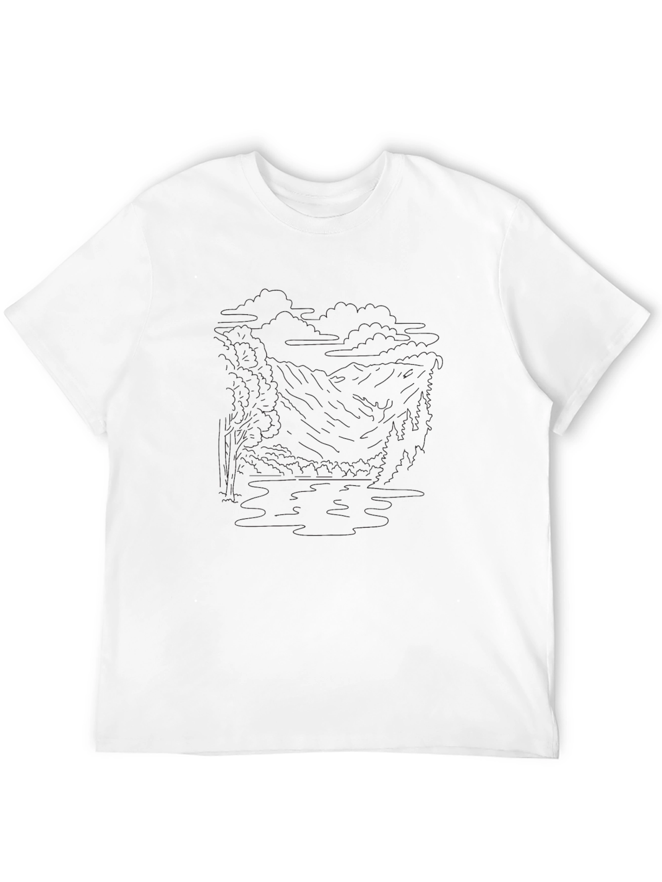 Black Men's Solid Black Crew Neck T-Shirt view 12