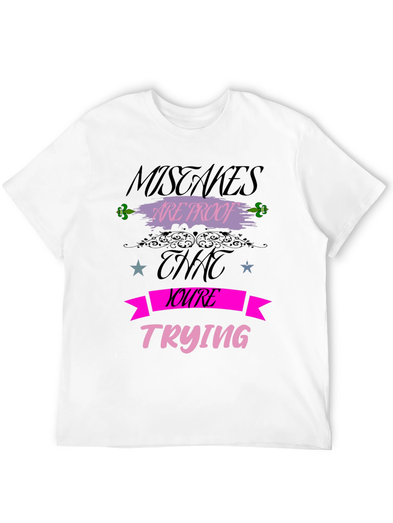Black Mistakes Are Proof T-Shirt, Motivational Graphic Tee view 12