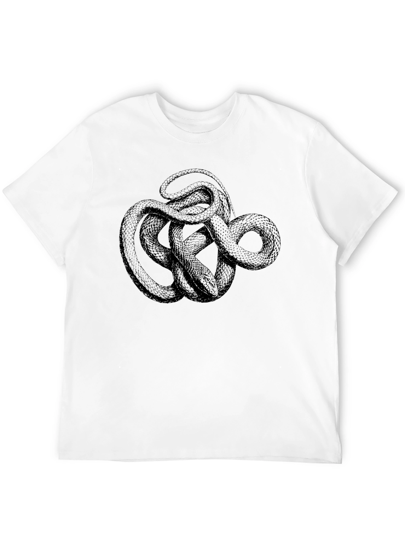 Black Black Snake Graphic Tee - Unisex view 12