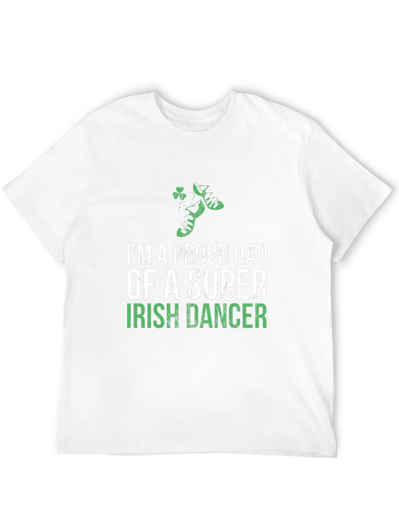 Black Proud Dad Irish Dancer T-Shirt - St. Patrick's Day view 12