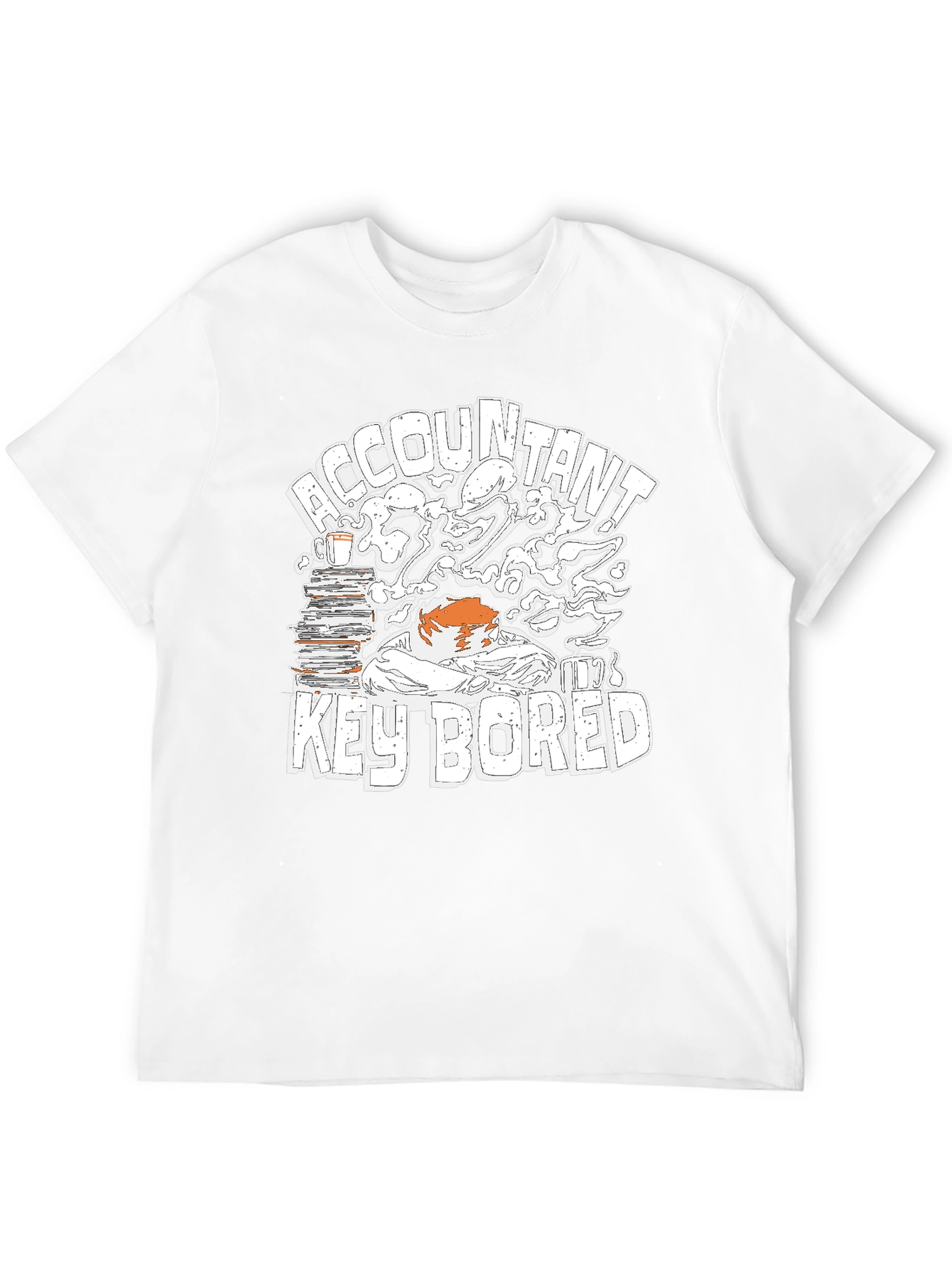 Accountant Key Bored Funny T-Shirt - 12