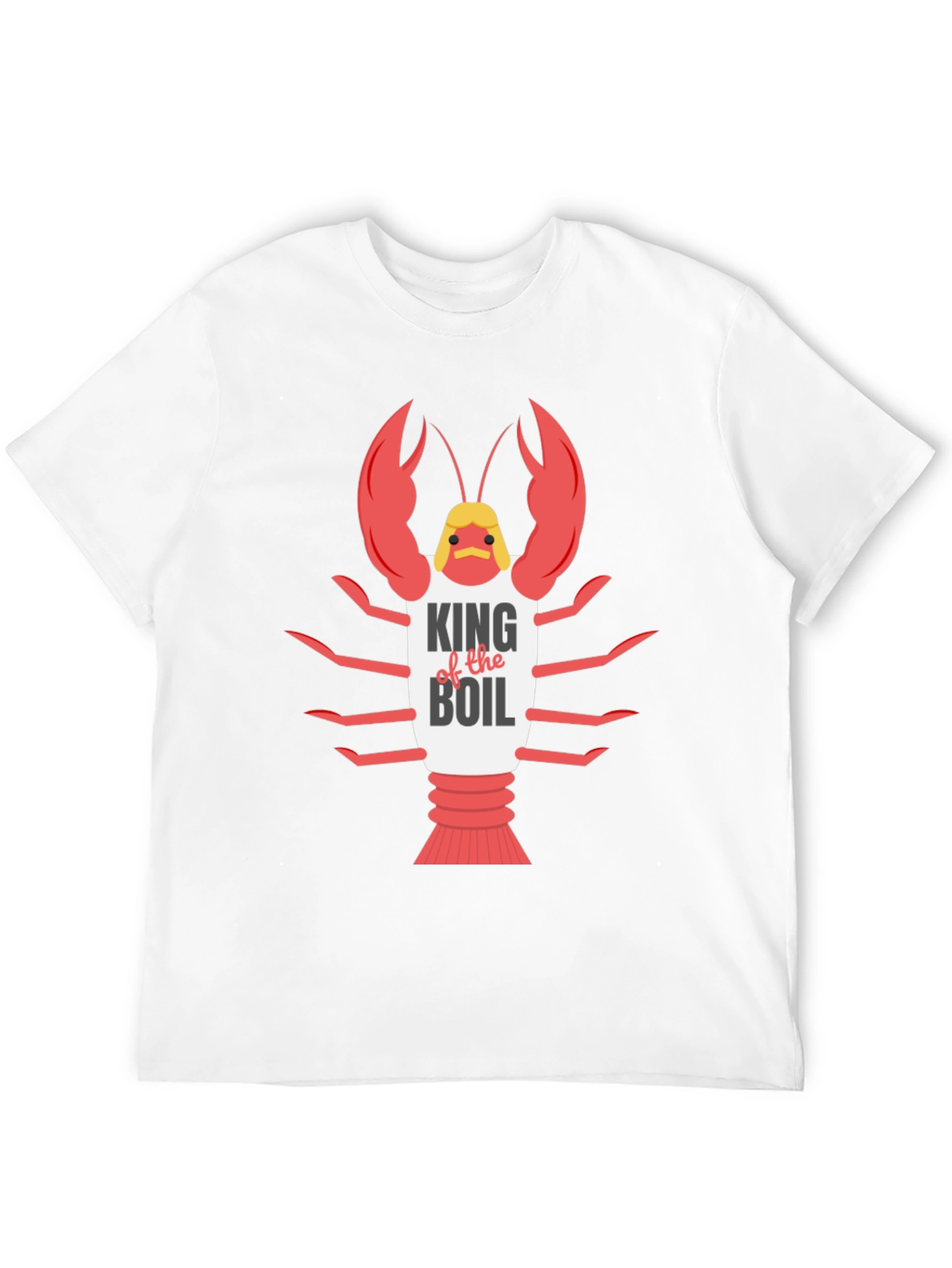 Black King of the Boil T-Shirt Crawfish Tee view 12