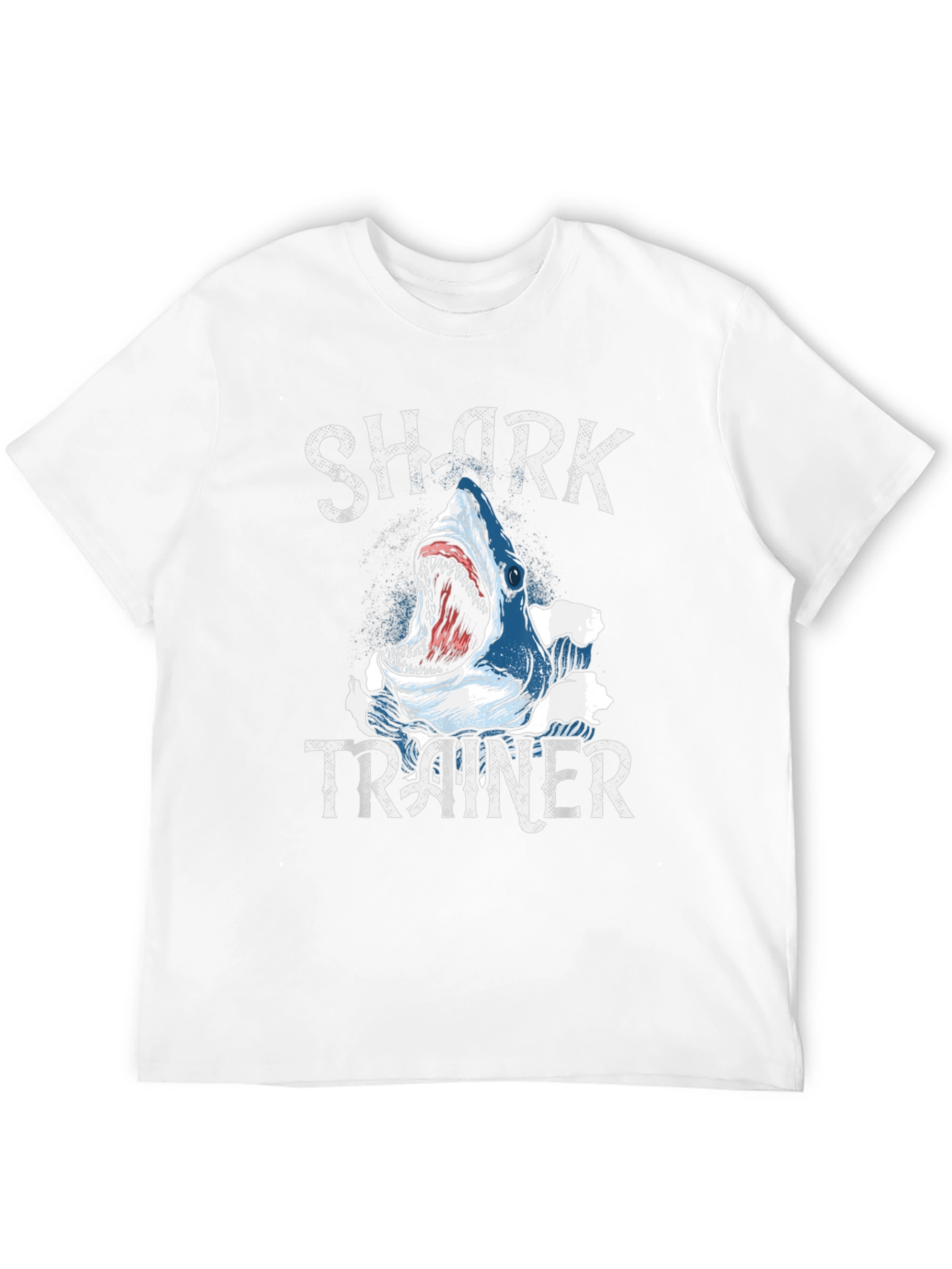 Black Shark Trainer Graphic Tee - Black Cotton T-Shirt view 12