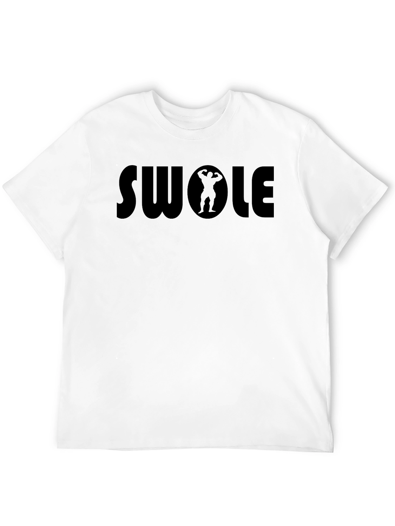 Black Swole Black T-Shirt for Fitness Enthusiasts view 12