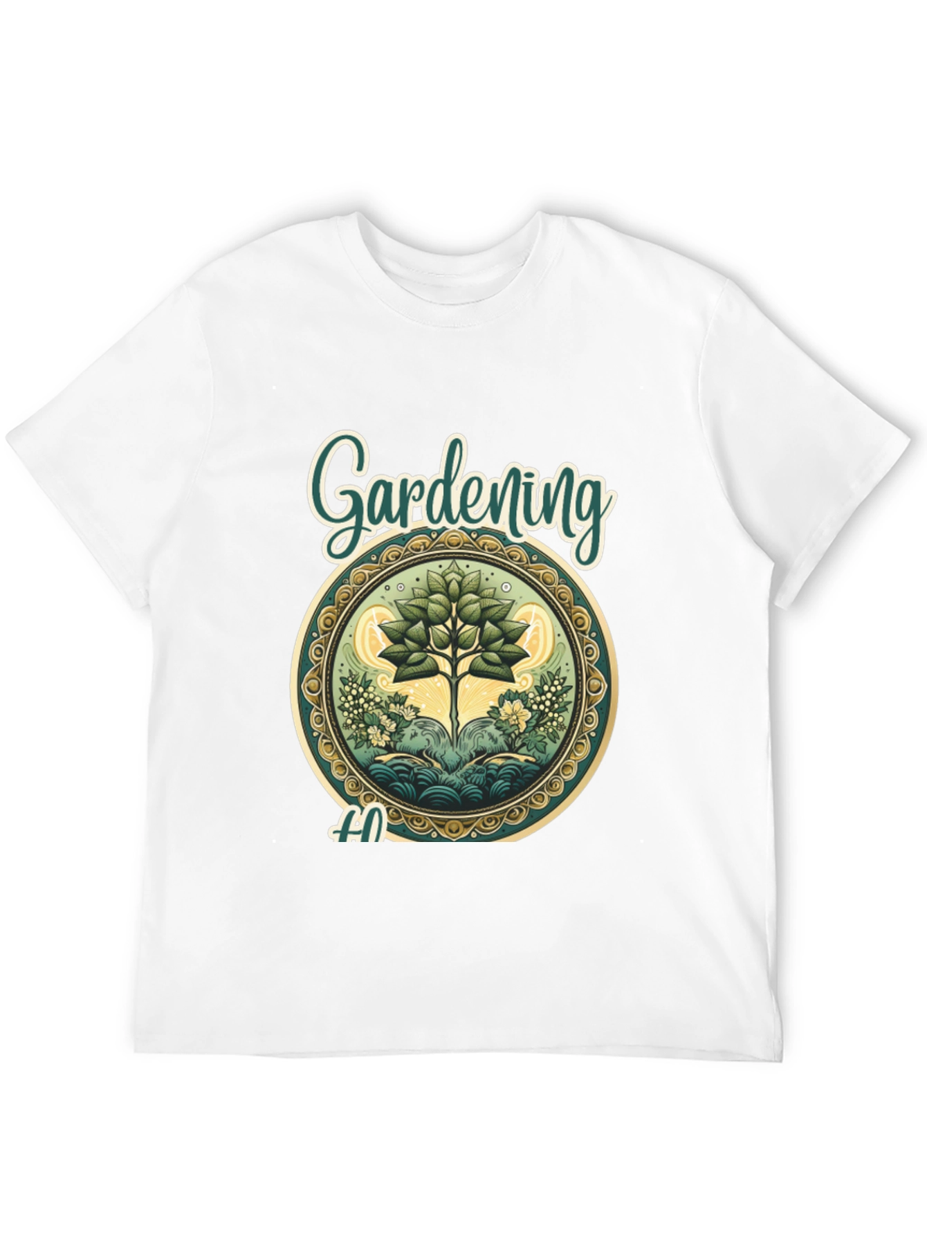 Black Gardening T-Shirt: Nature Lover's Tee view 12