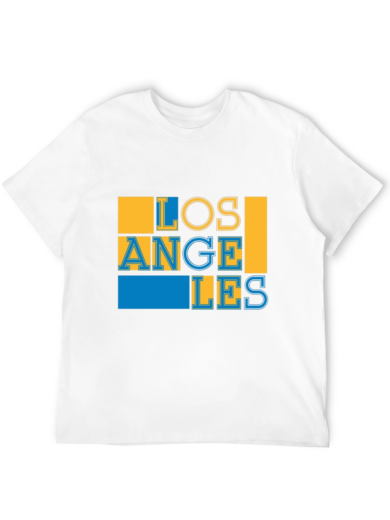 Black Los Angeles Graphic Print Black T-Shirt view 12