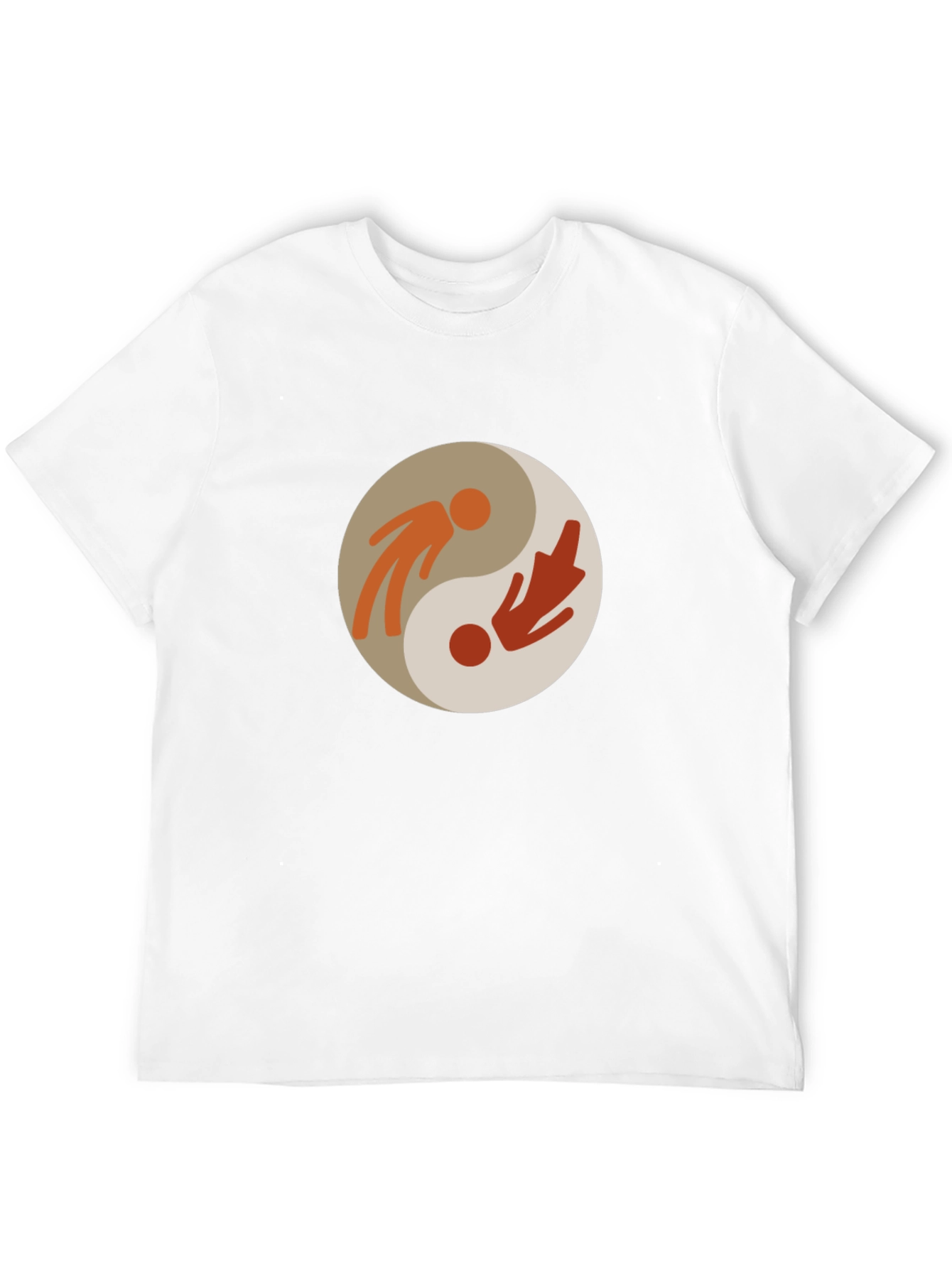 Black Yin Yang Balance T-Shirt - Harmony & Style view 12