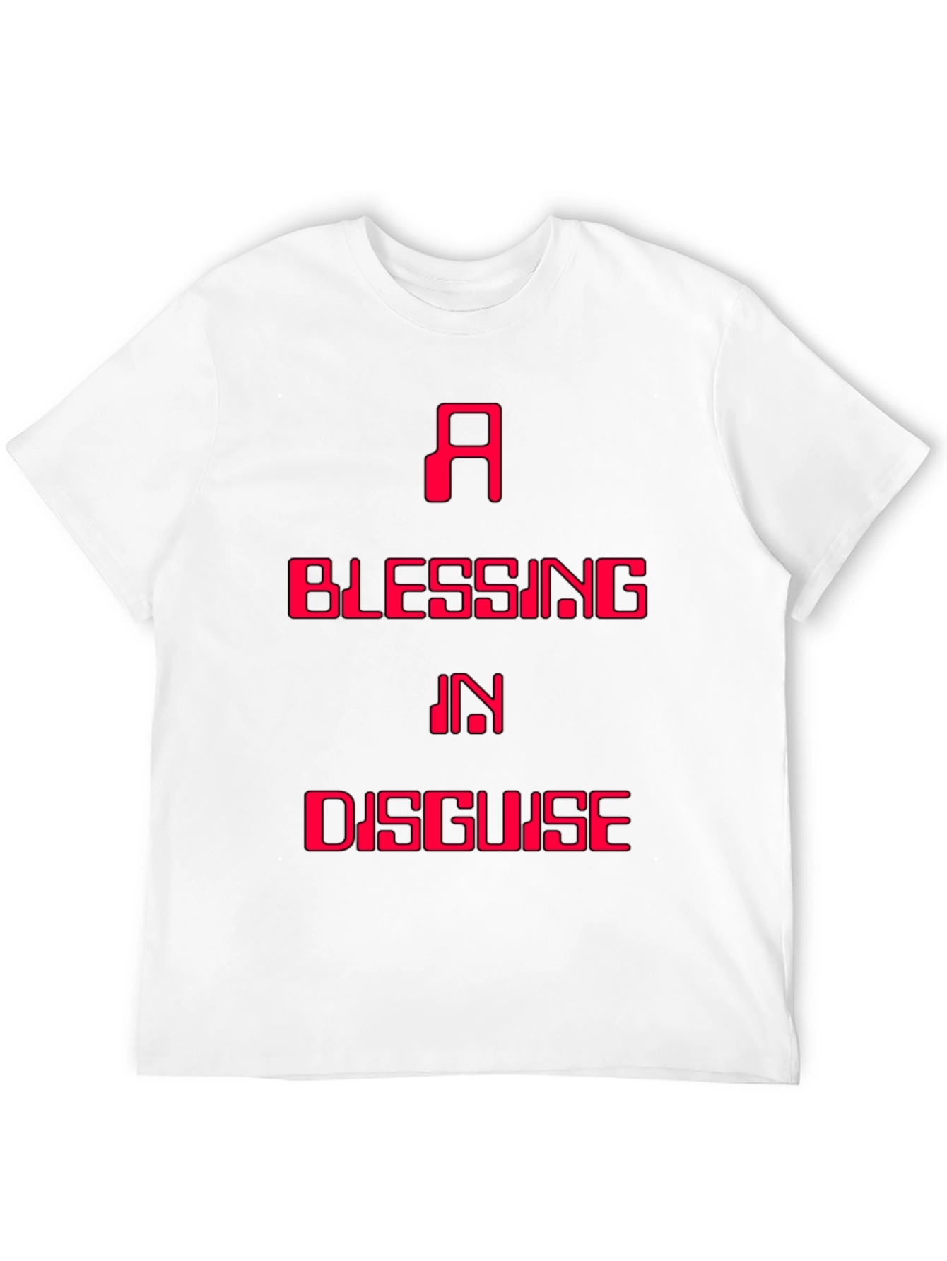 Black A Blessing in Disguise Graphic T-Shirt view 12