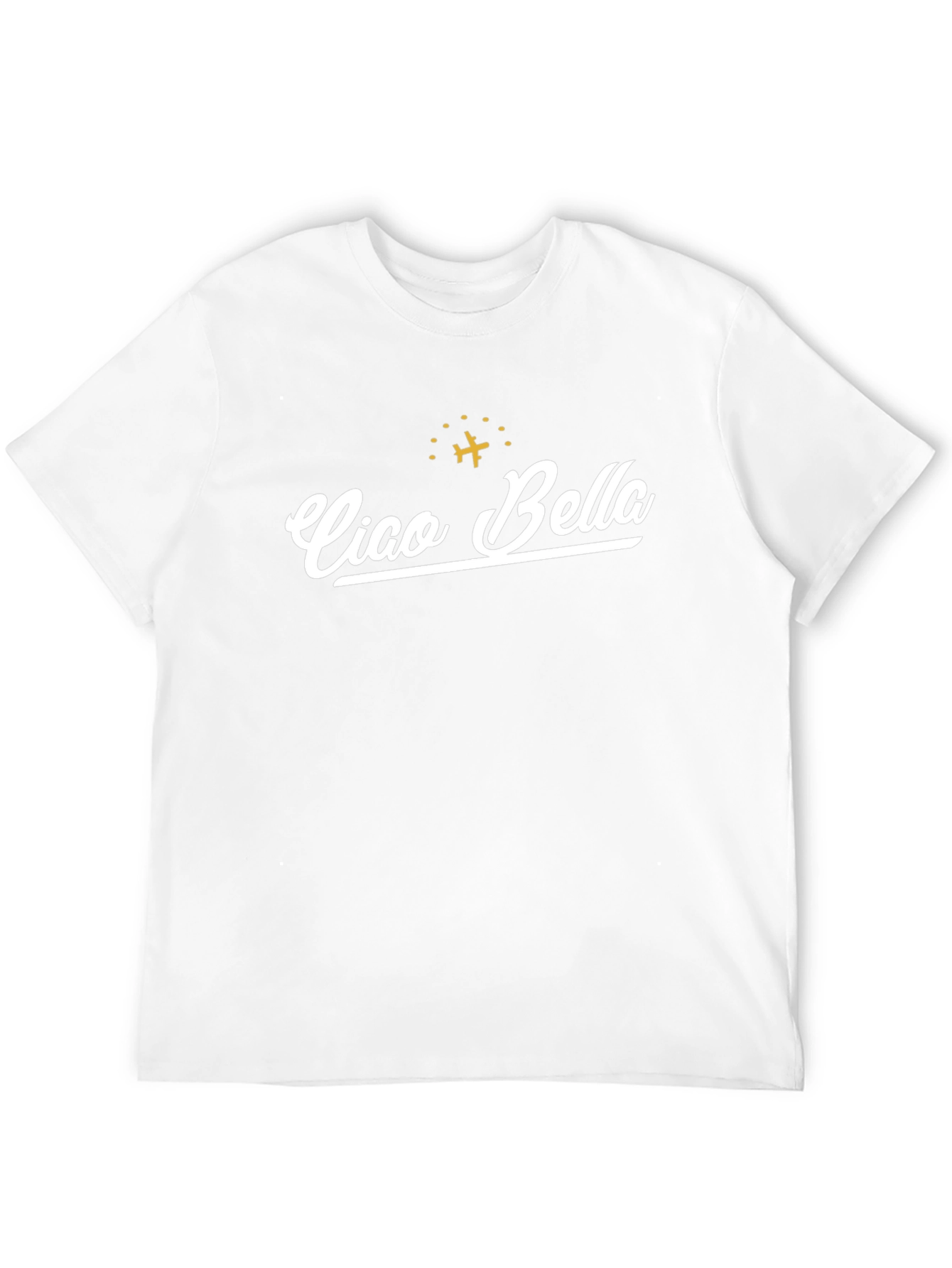Black Ciao Bella Graphic T-Shirt - Stylish & Comfortable view 12