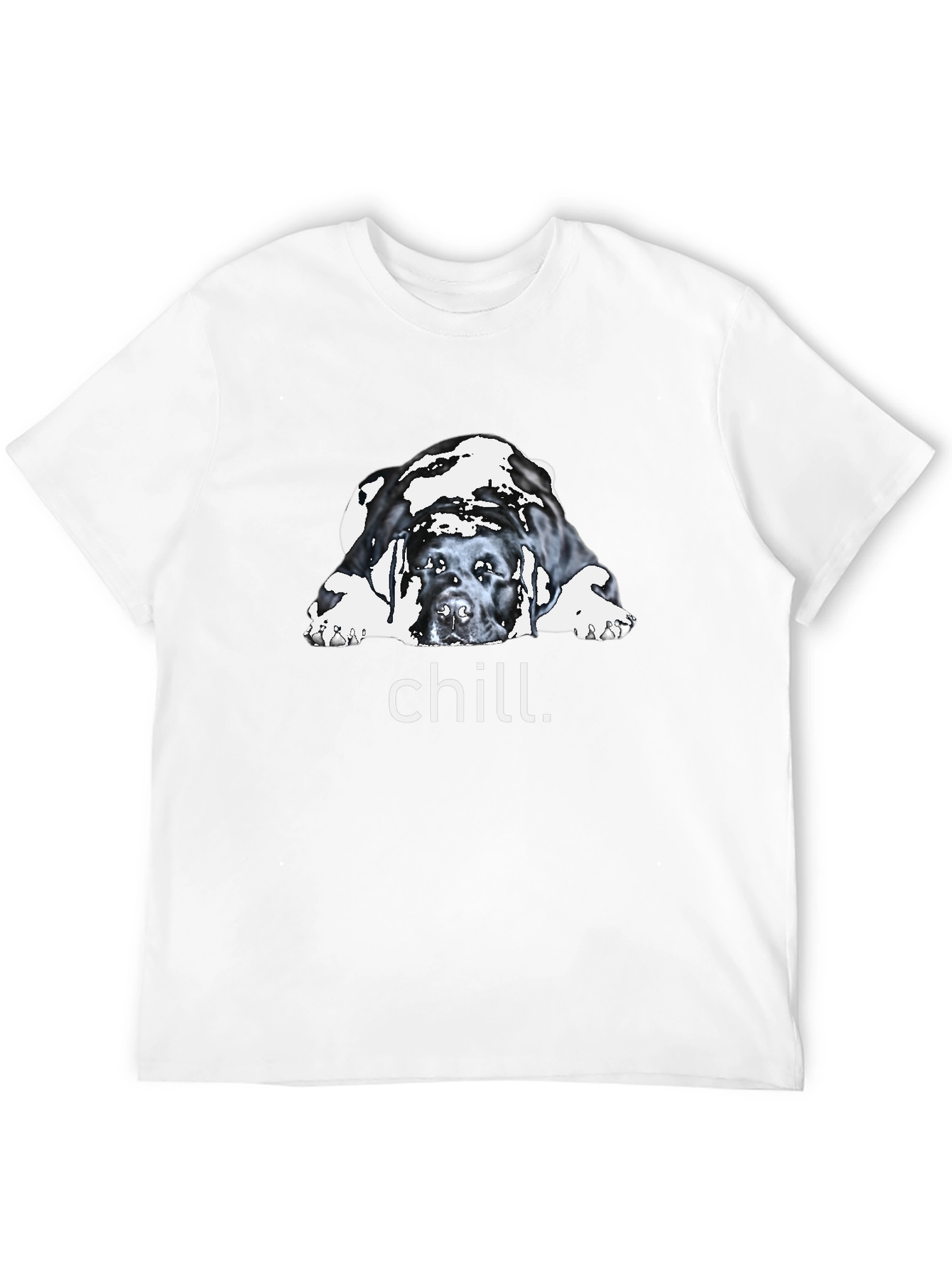 Chill Dog Graphic Tee - Relaxed Fit - 12