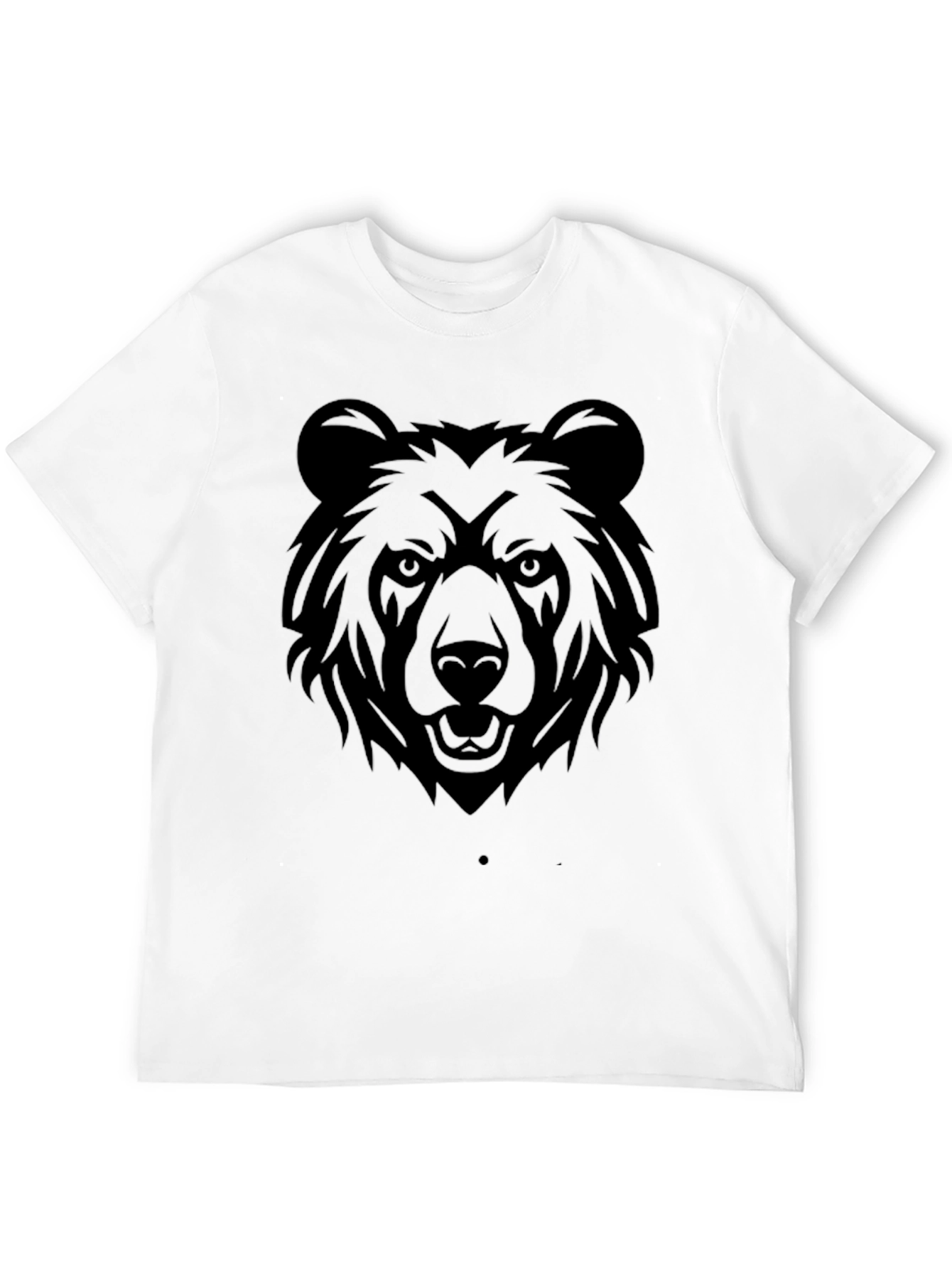 Black Black Bear Graphic T-Shirt - Men's Casual Tee view 12