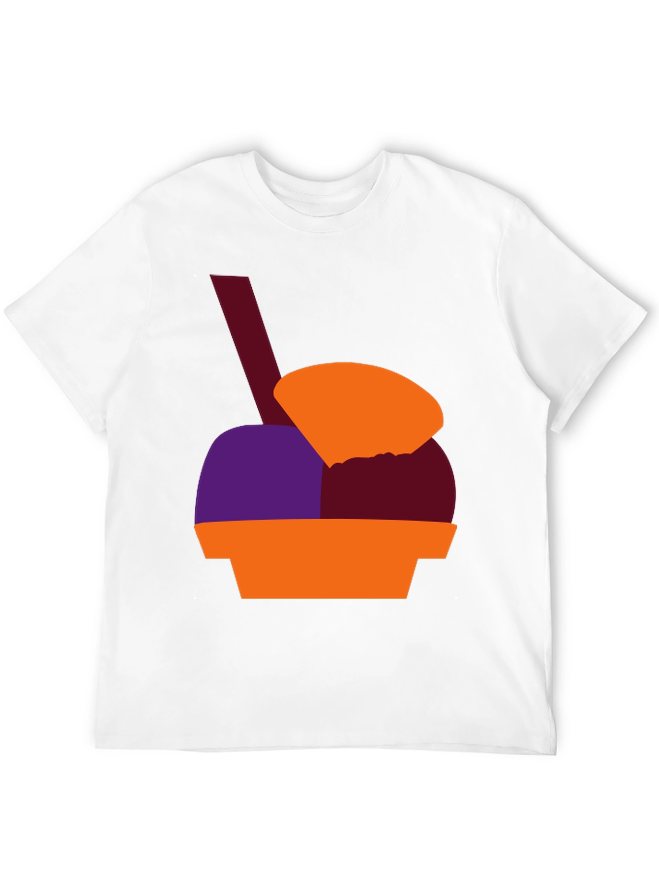 Black Fun Ice Cream Graphic Tee - Stylish and Unique Design view 12