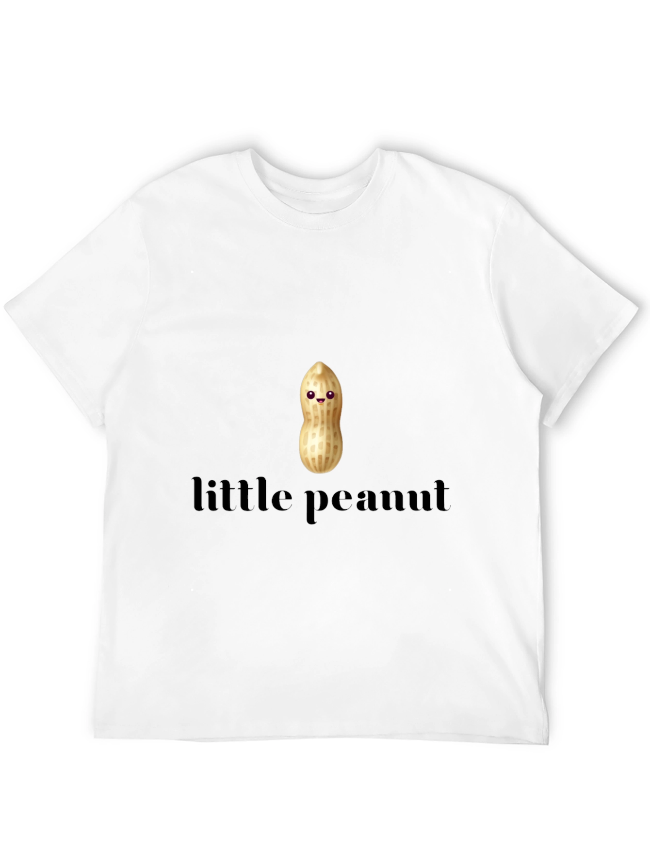 Black Little Peanut Graphic T-Shirt - Cute Unisex Tee view 12