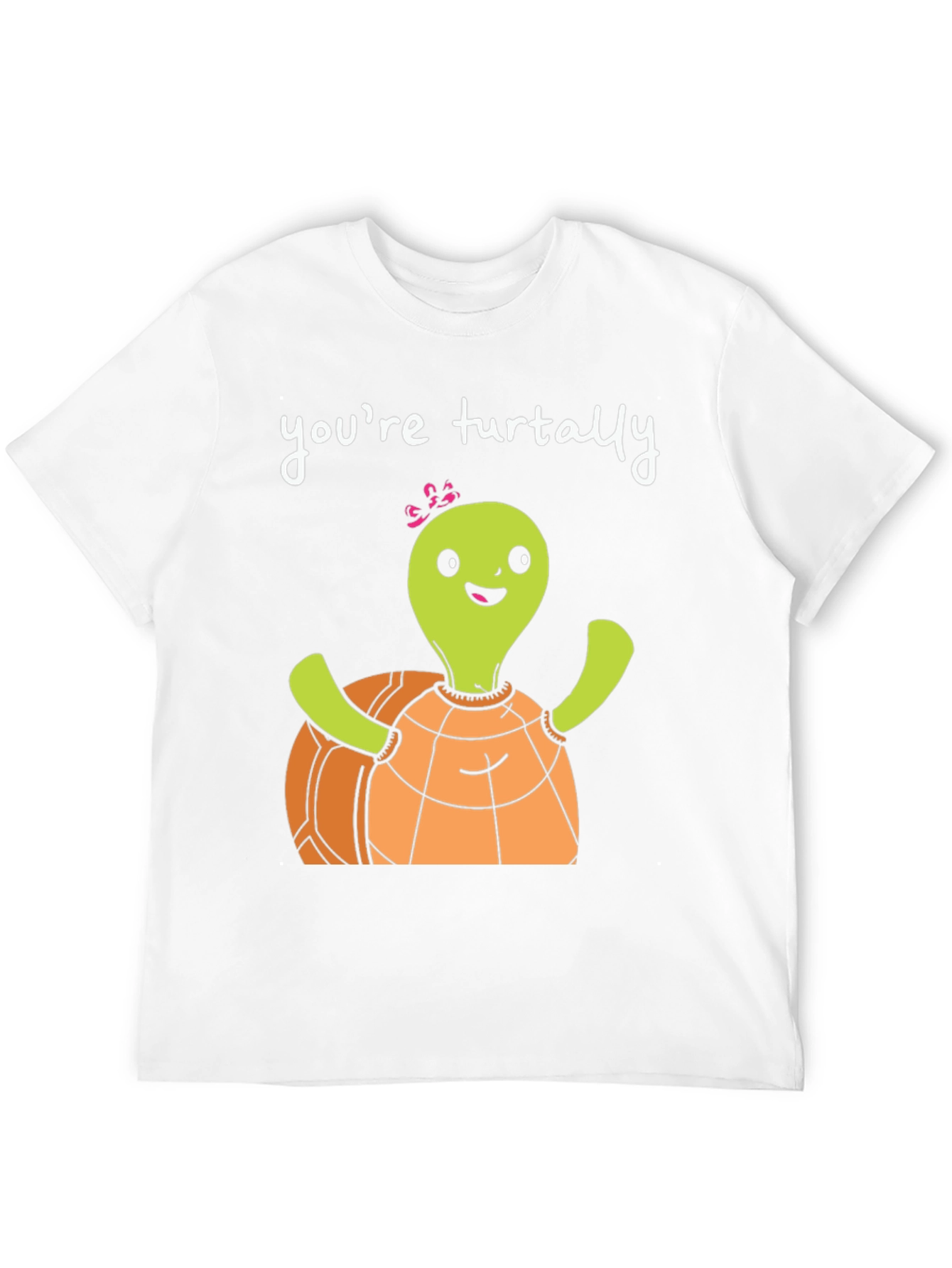 Black Funny Turtle T-Shirt - You're Turtally Awesome! view 12